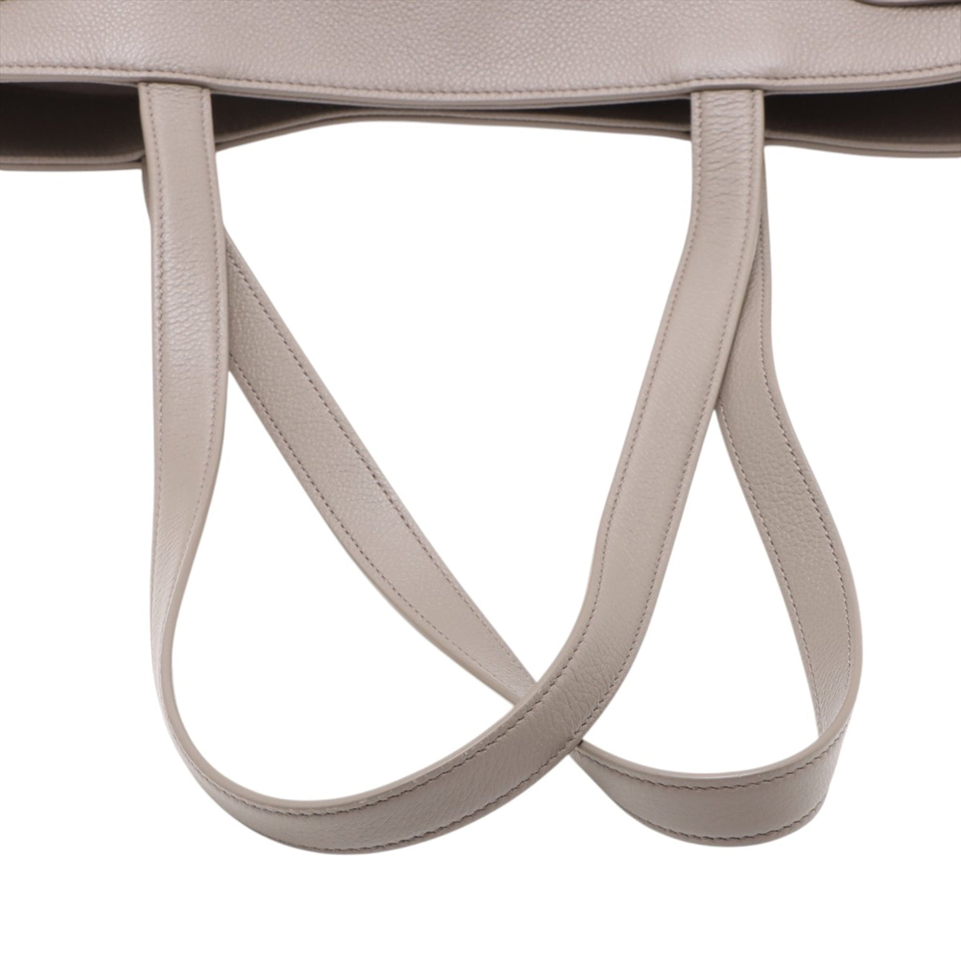 Celine Small Grained Calfskin Cuir Triomphe Cabas Anais Tote