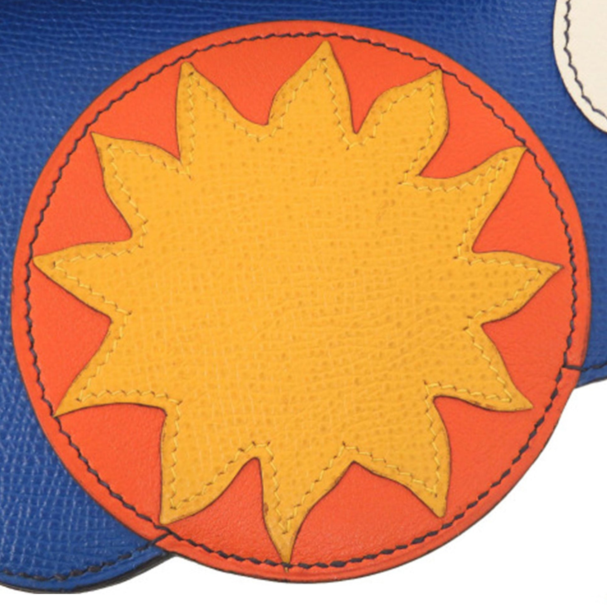 Hermès Limited Edition Mini Courchevel Sun and Cloud Handbag