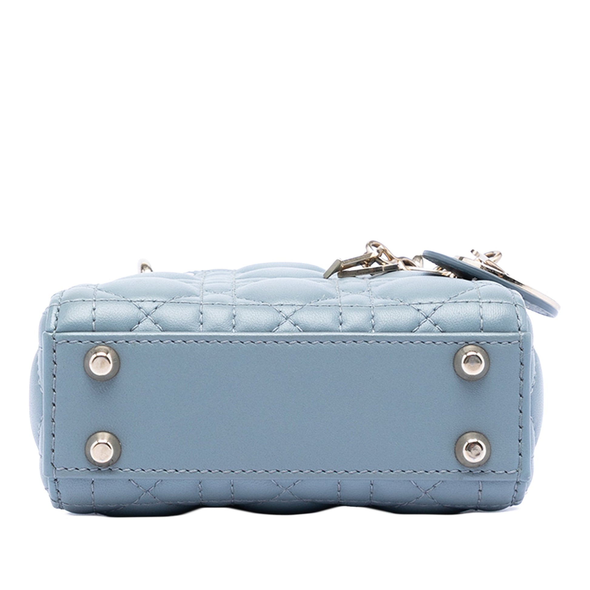 Dior Micro Lambskin Cannage Lady Dior