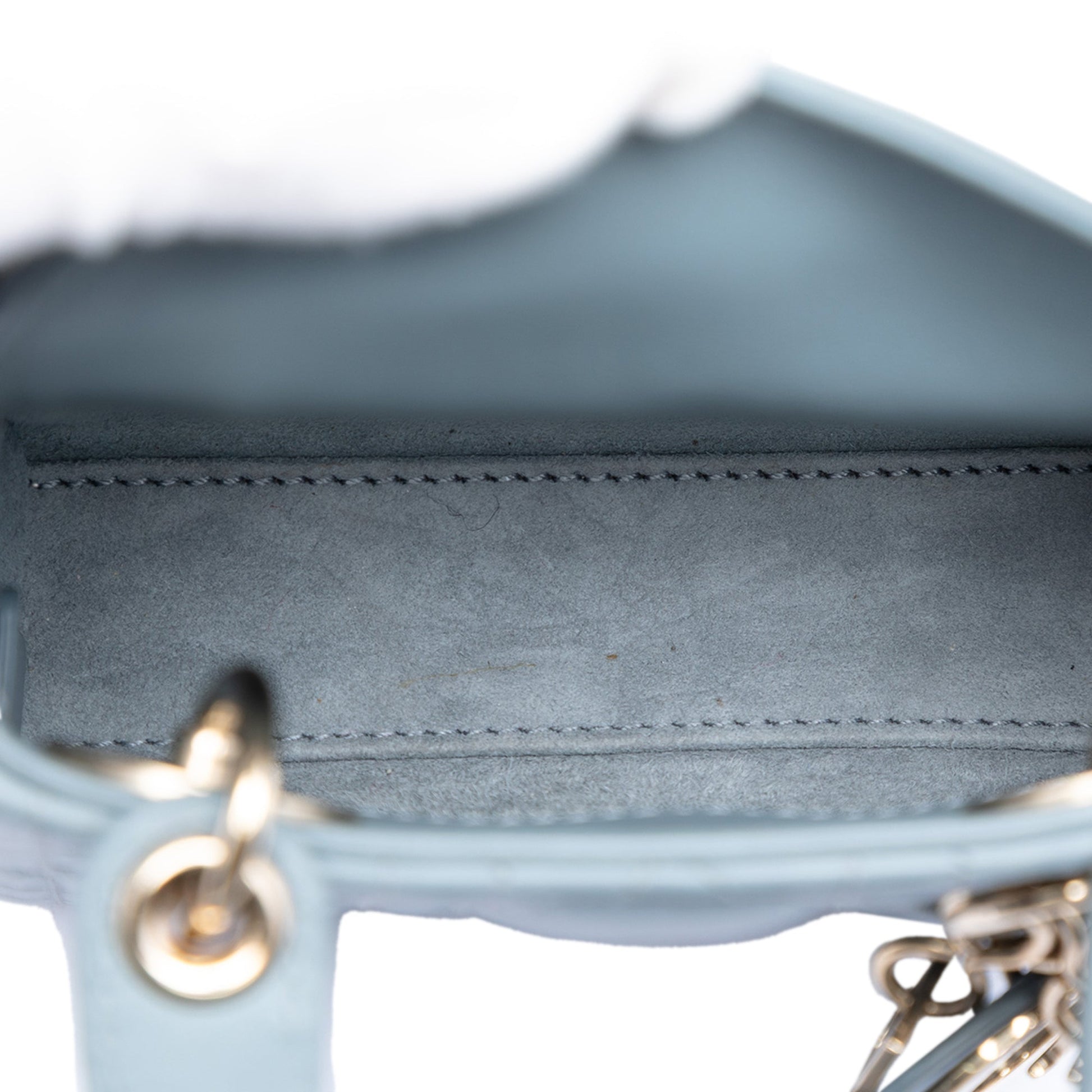 Dior Micro Lambskin Cannage Lady Dior