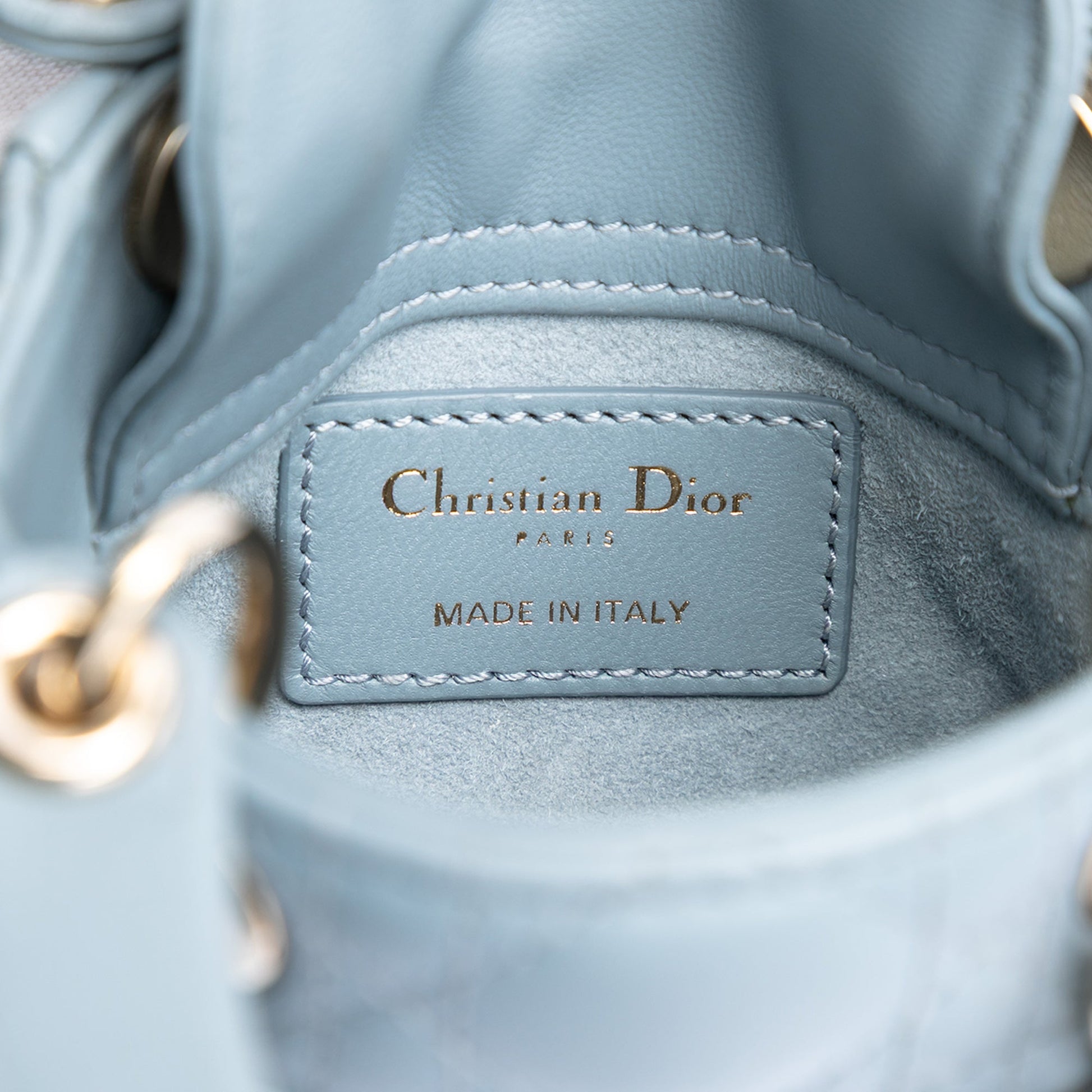 Dior Micro Lambskin Cannage Lady Dior