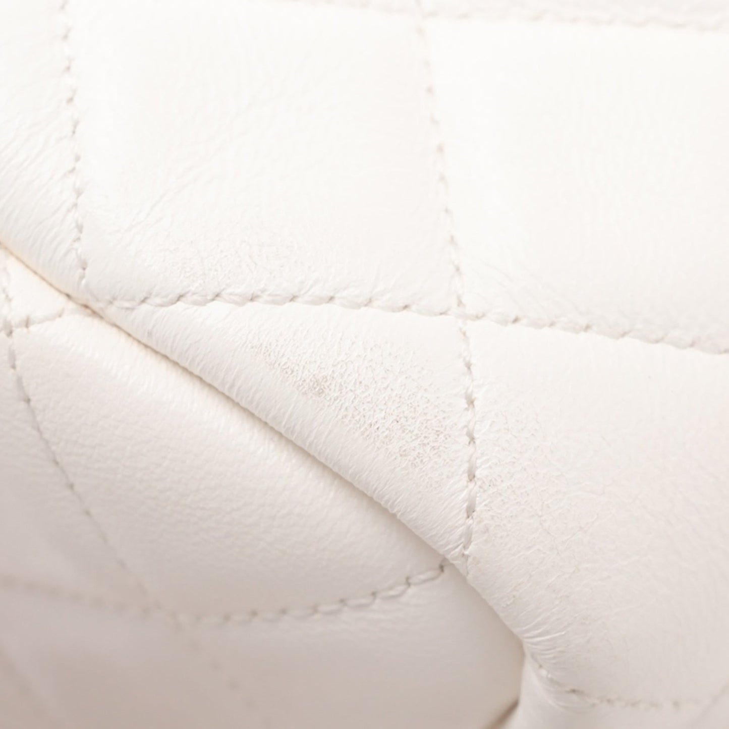 Chanel Quilted Lambskin Cube Chain Wristlet Case