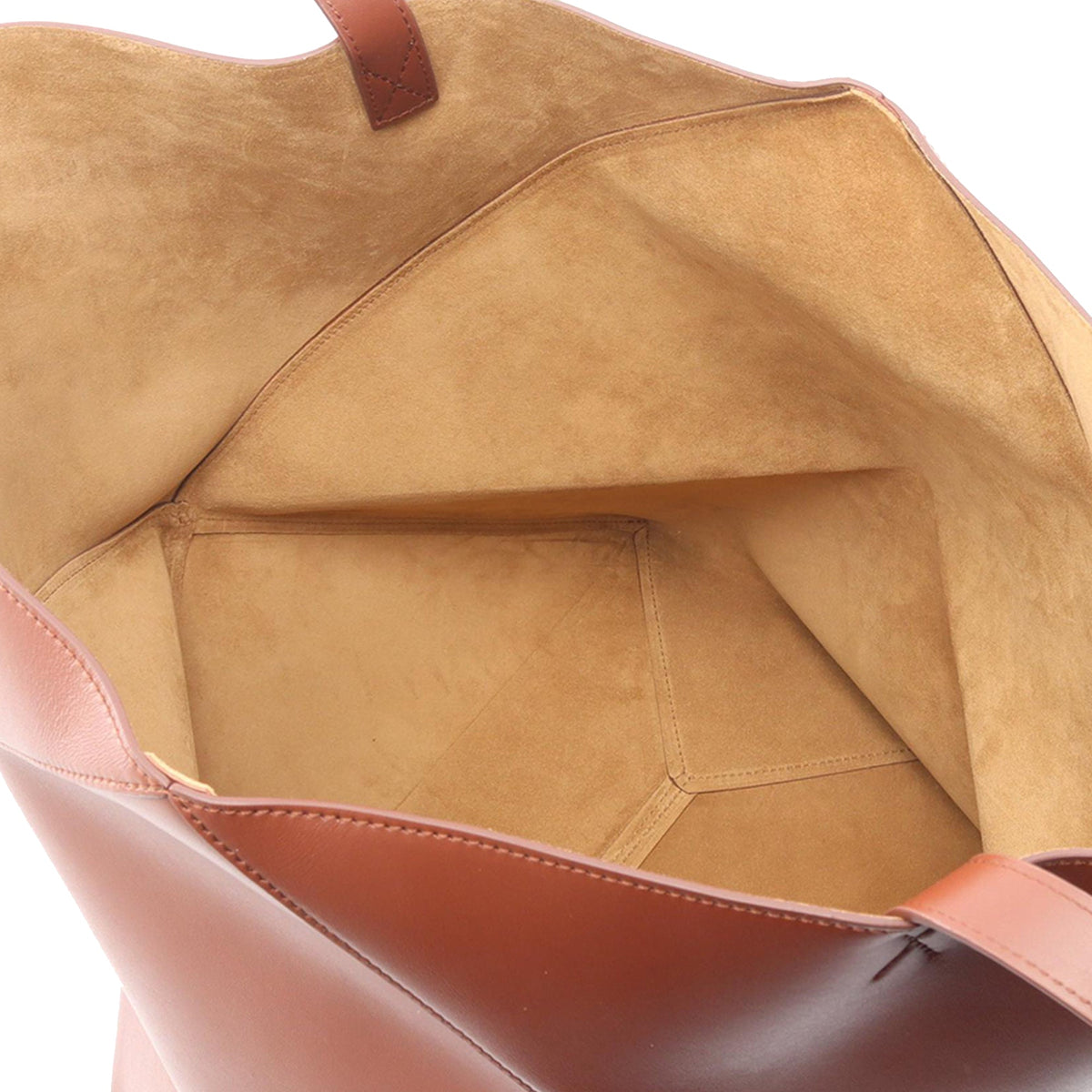 LOEWE Large Shiny Calfskin Puzzle Fold Tote