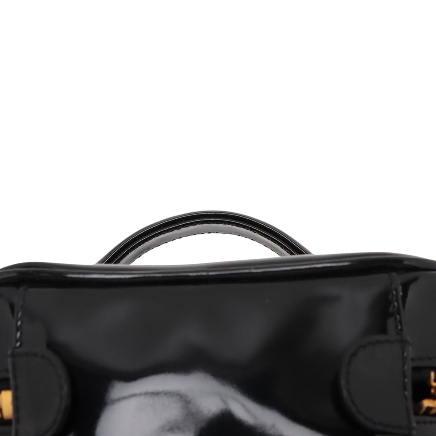 Chanel CC Patent Vanity Bag