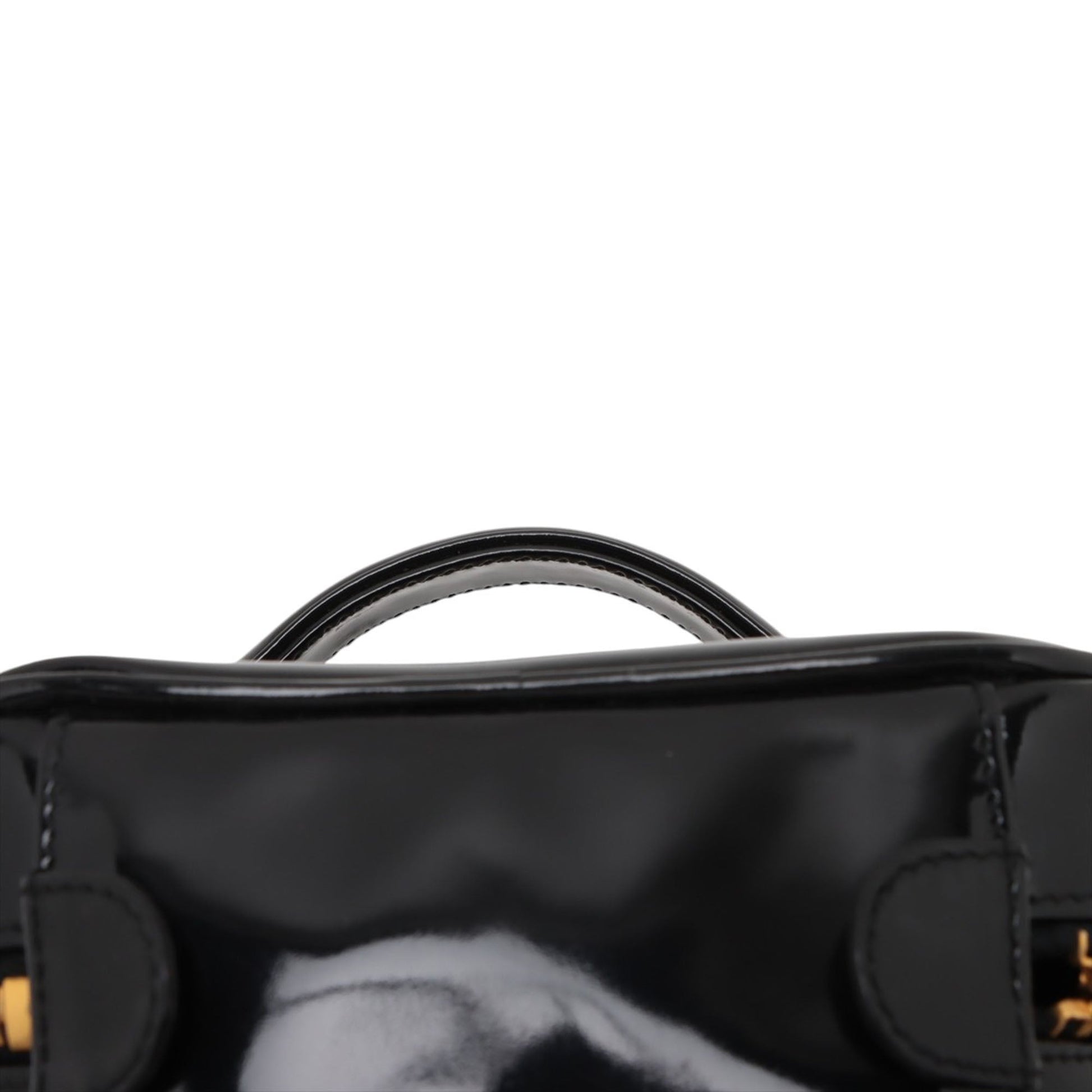 Chanel CC Patent Vanity Bag