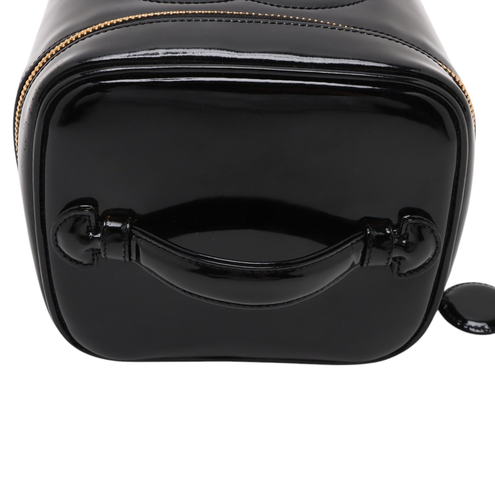 Chanel CC Patent Vanity Bag