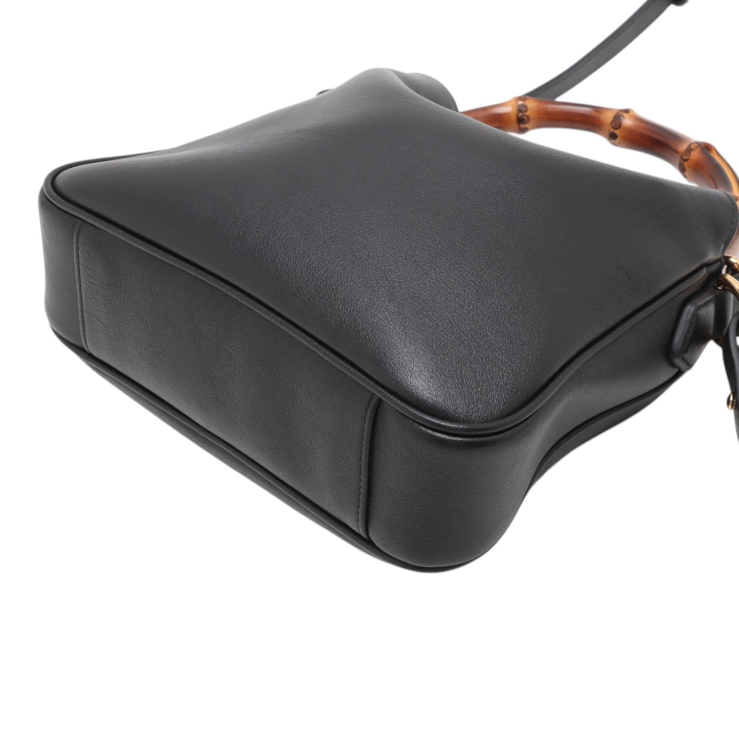 Gucci Small Calfskin Bamboo Diana Satchel