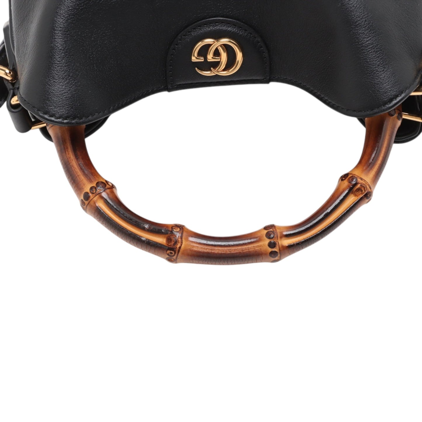 Gucci Small Calfskin Bamboo Diana Satchel
