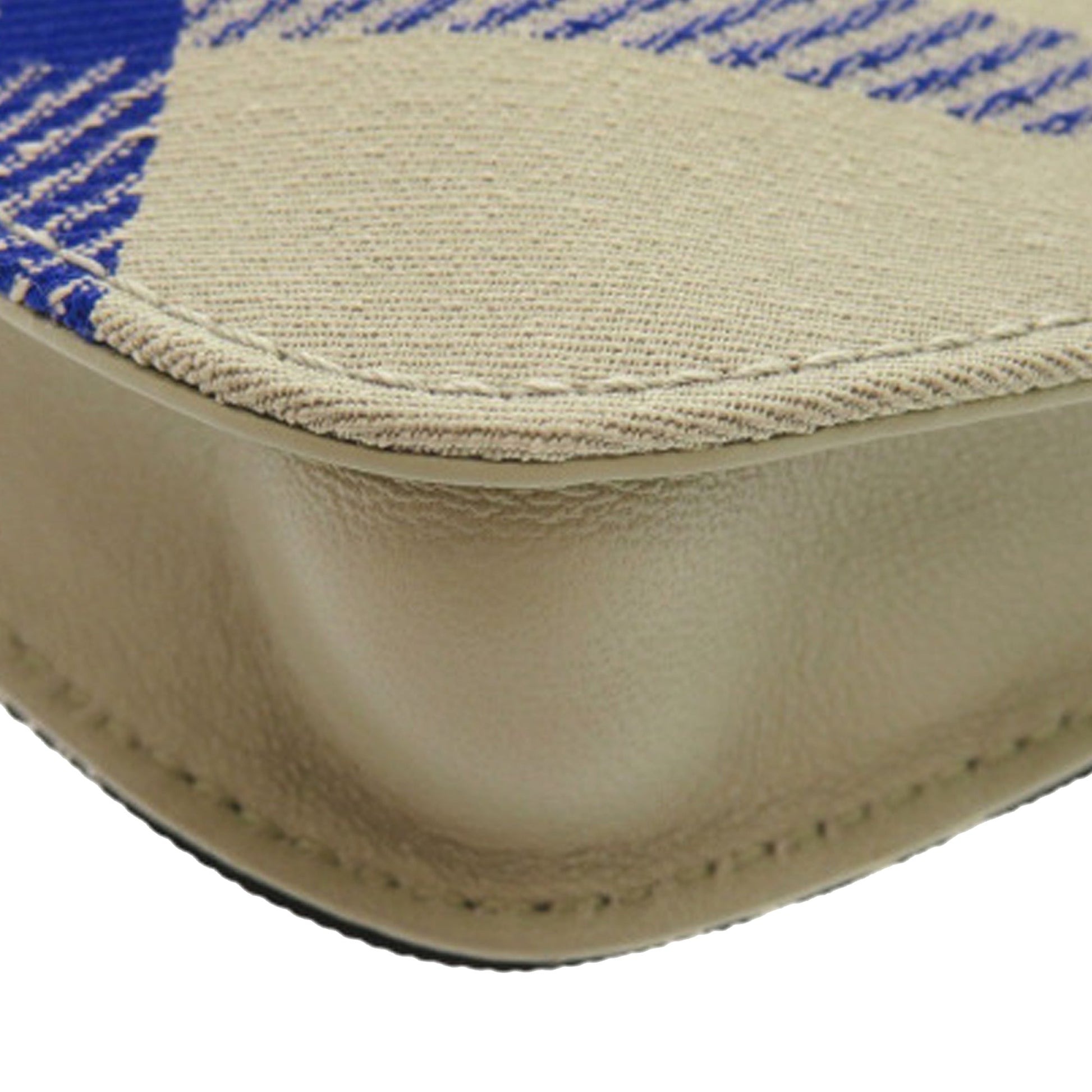 Burberry Micro Supernova Check Canvas Shield Crossbody