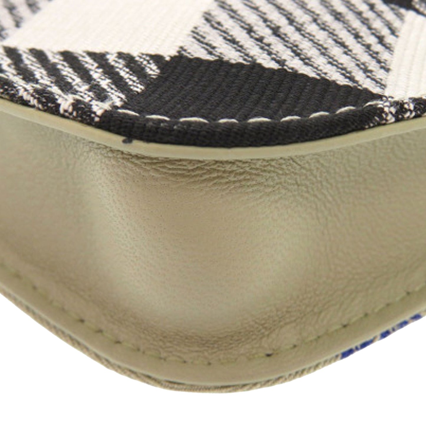 Burberry Micro Supernova Check Canvas Shield Crossbody