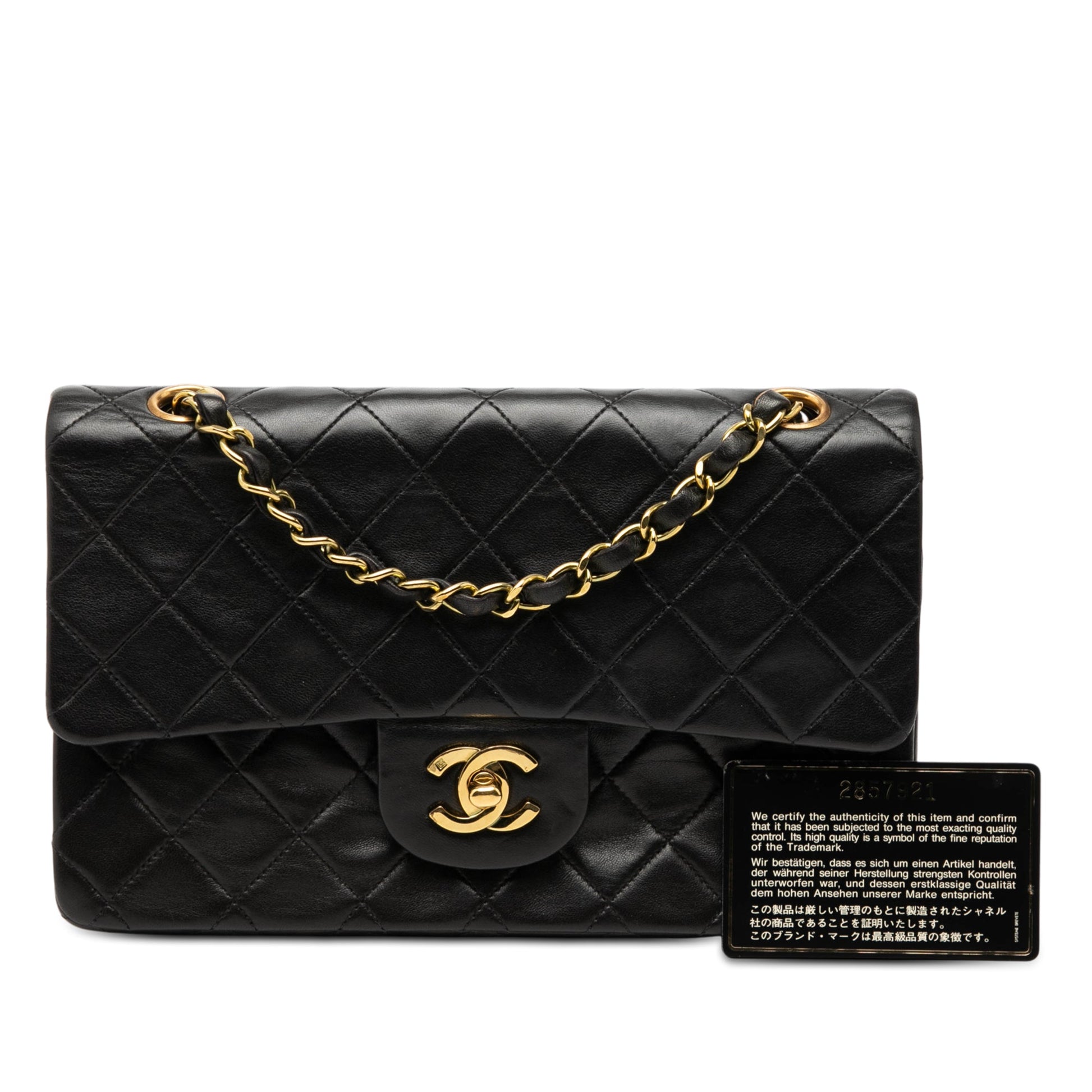 Chanel Small Classic Lambskin Double Flap