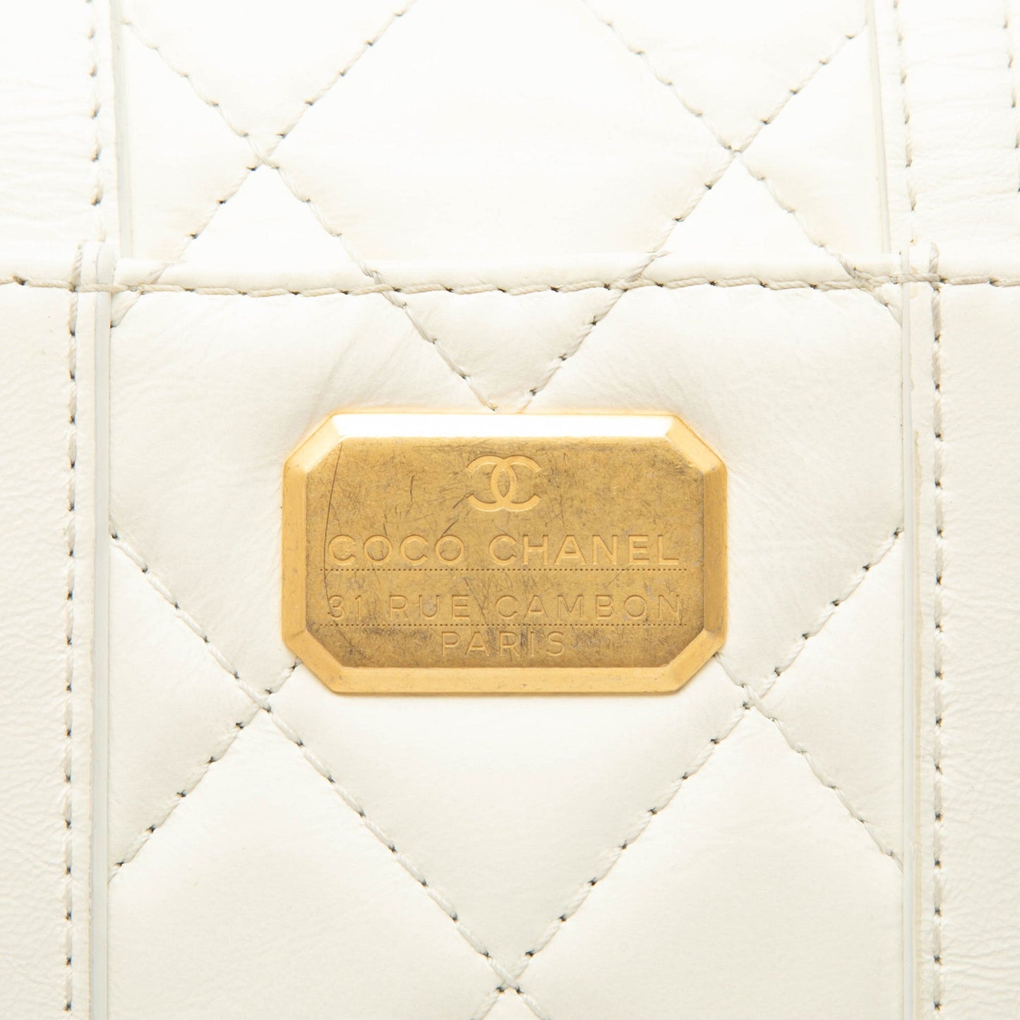 Mini Aged Calfskin City School Flap