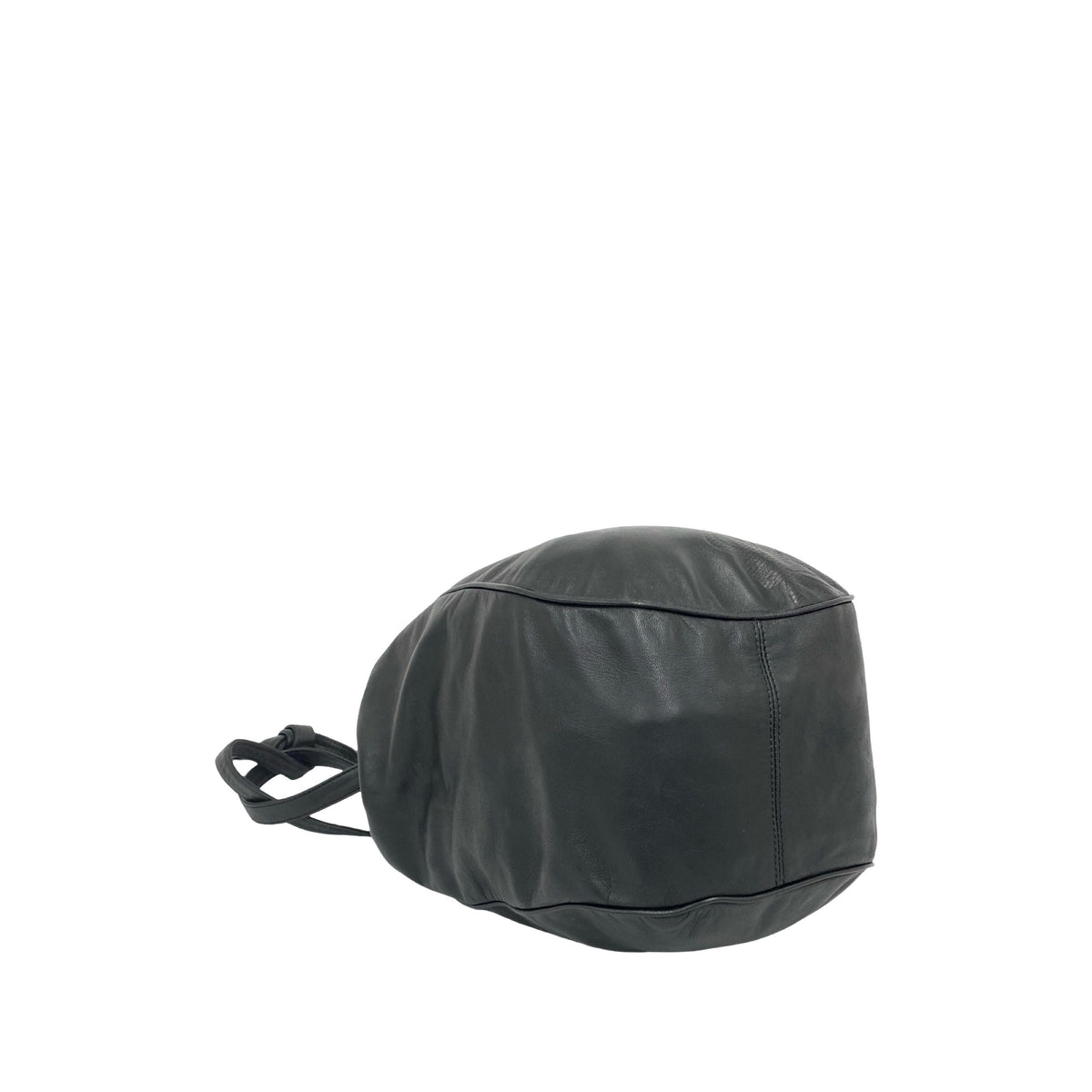 LOEWE Leather Bucket Bag — Black