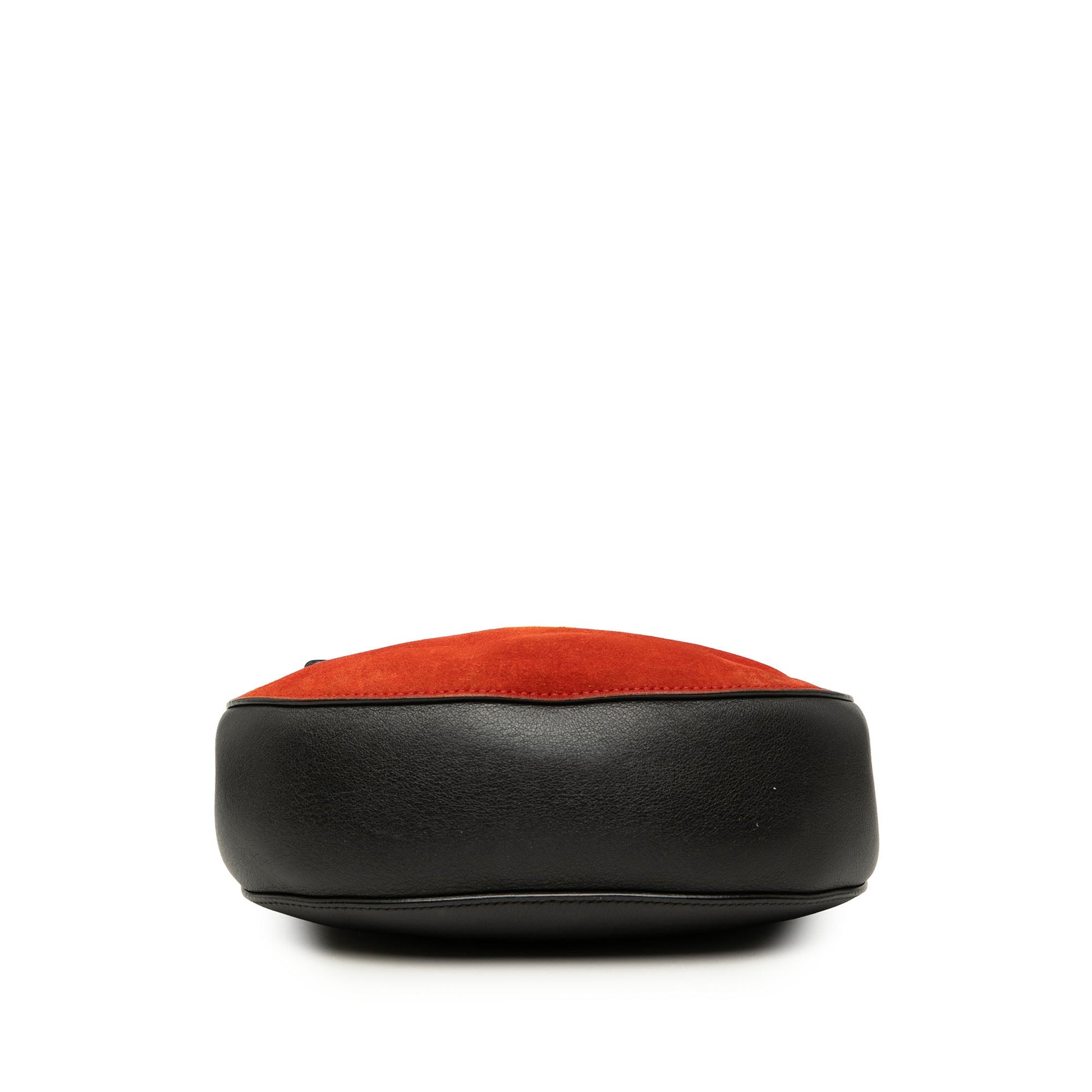 Chloé Small Bicolor Suede and Calfskin Drew Crossbody