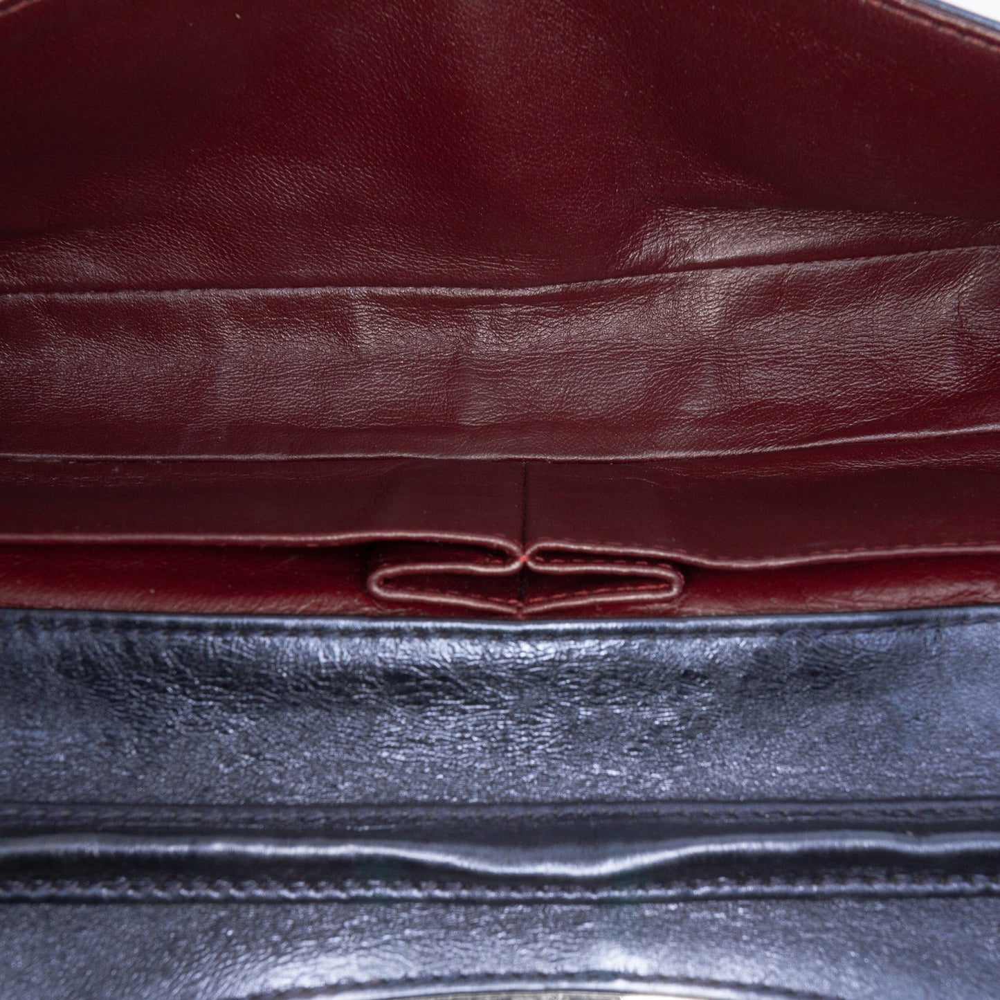 Chanel Quilted Glazed Calfskin Reissue 2.55 East West Single Flap