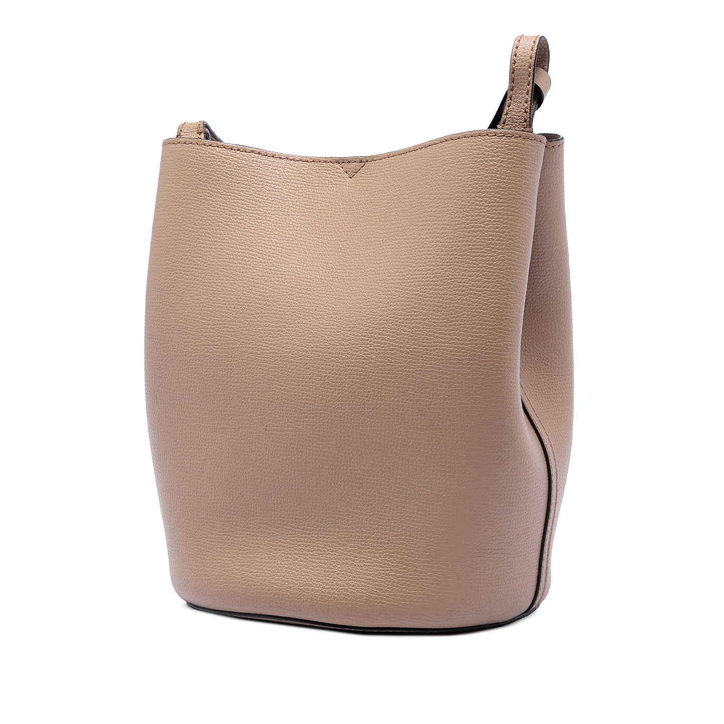 Burberry Leather Lorne Bucket Bag