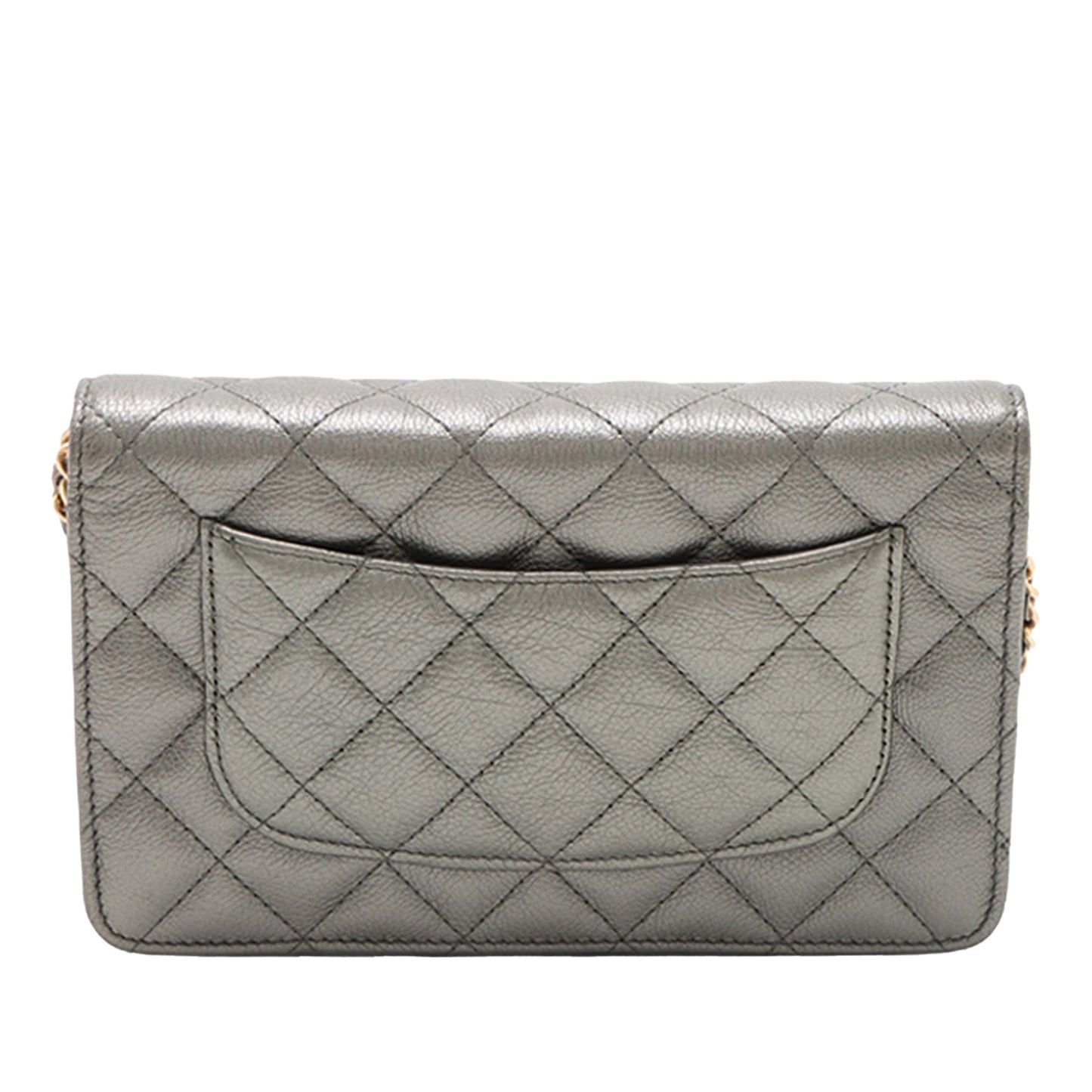 Chanel Quilted Calfskin Reissue 2.55 Wallet on Chain