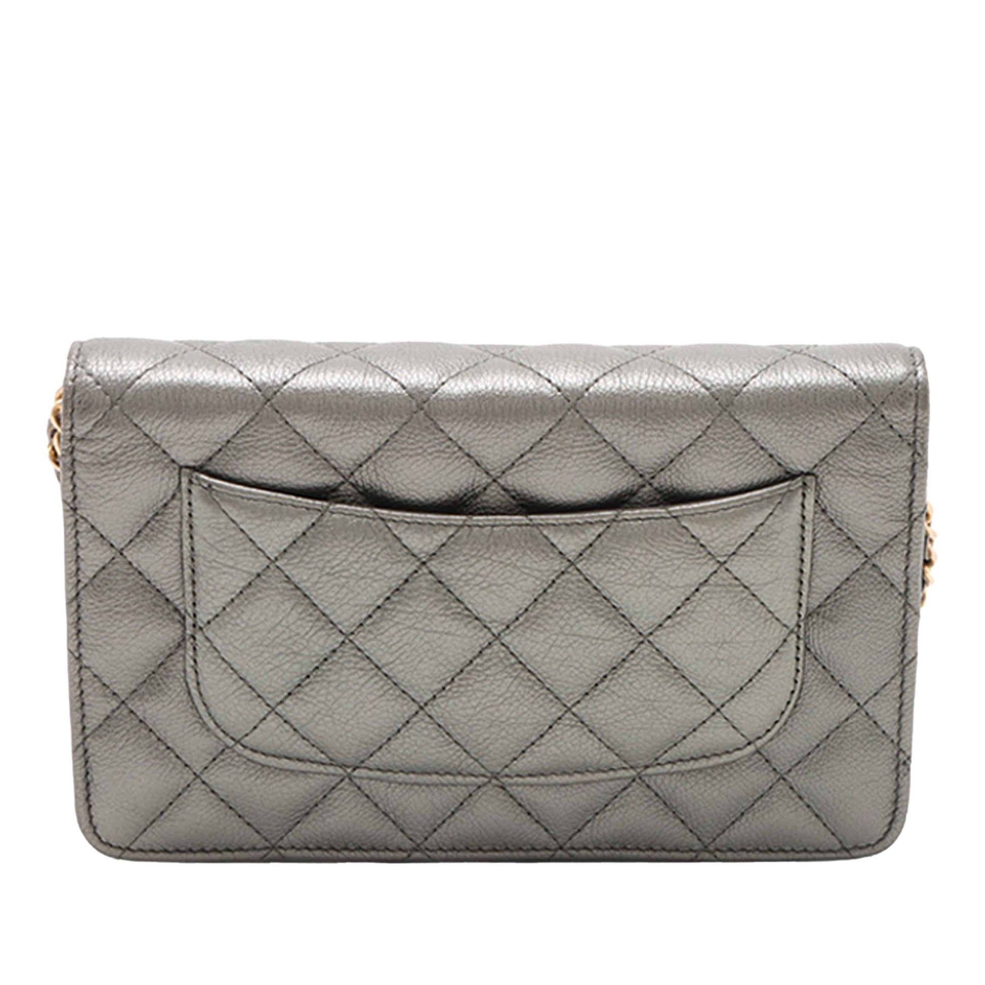 Chanel Quilted Calfskin Reissue 2.55 Wallet on Chain