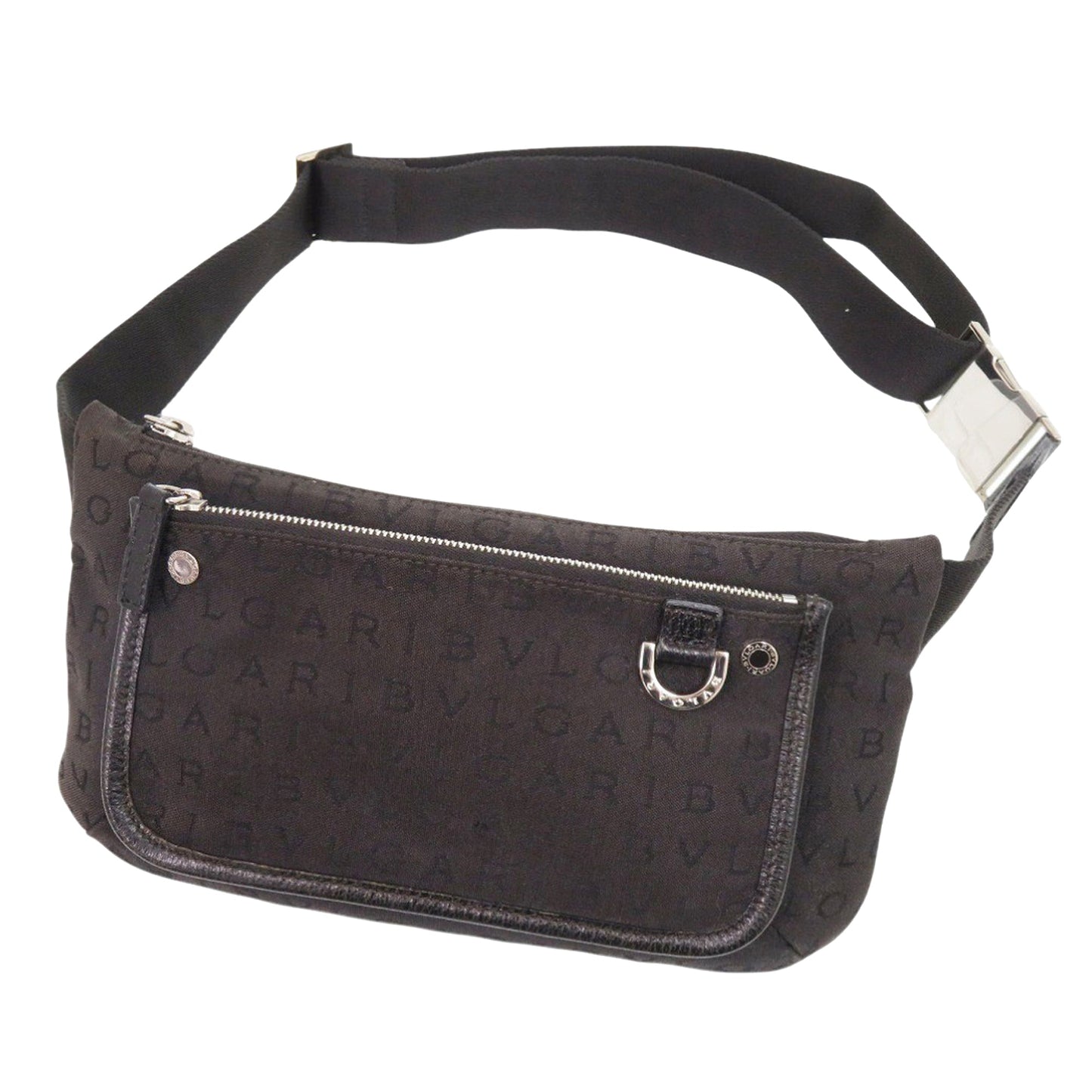 Bvlgari Canvas Logomania Belt Bag