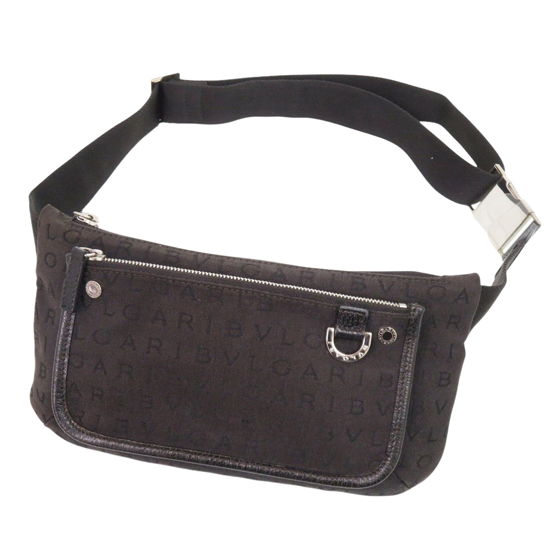 Bvlgari Canvas Logomania Belt Bag
