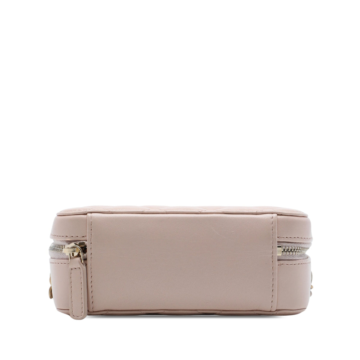 Chanel CC Quilted Lambskin Pearl Crush Camera Bag