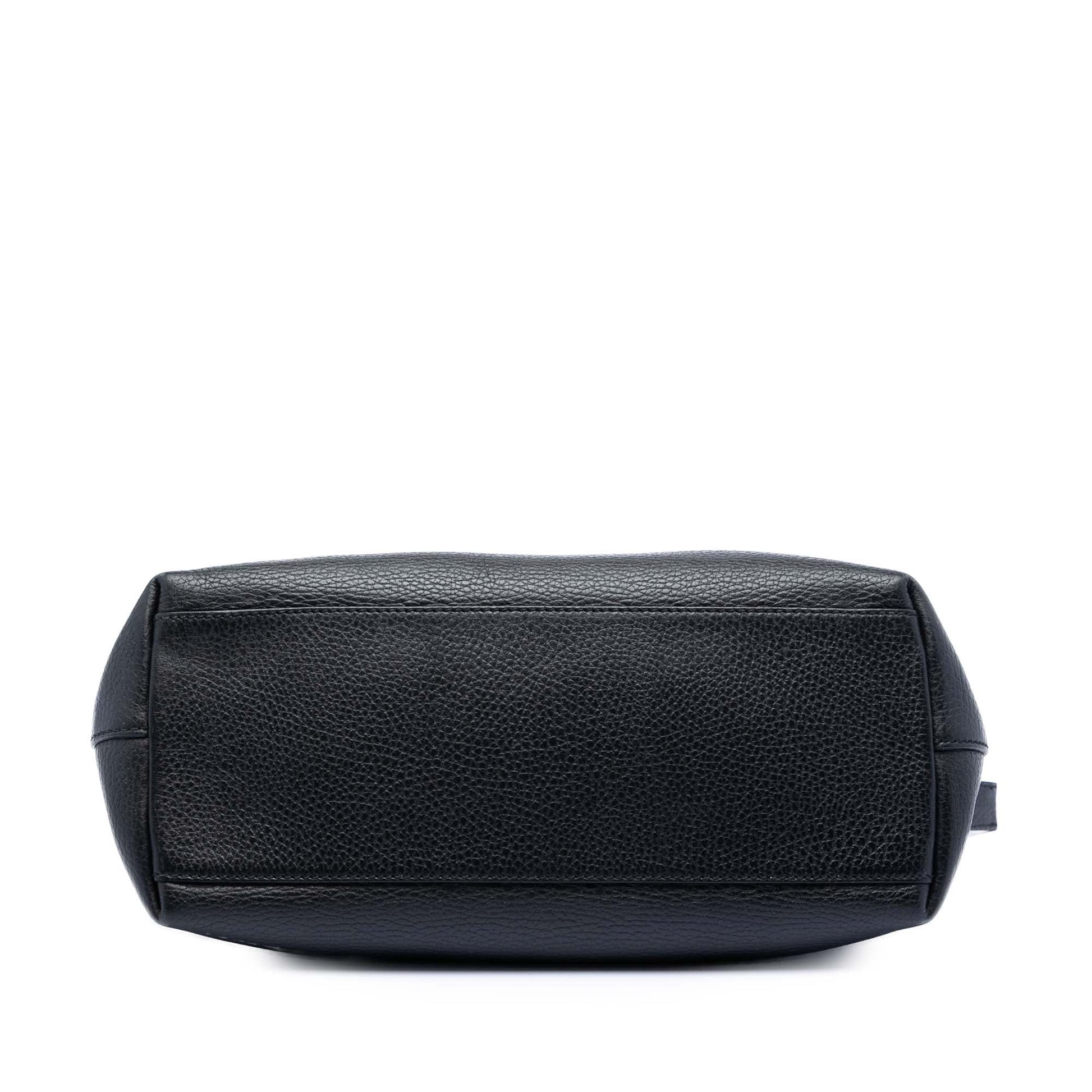 Gucci Dollar Calfskin GG Charm Satchel