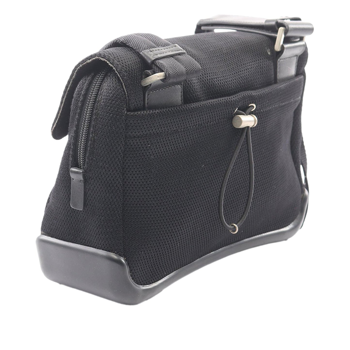 Prada Mesh Buckle Messenger Bag