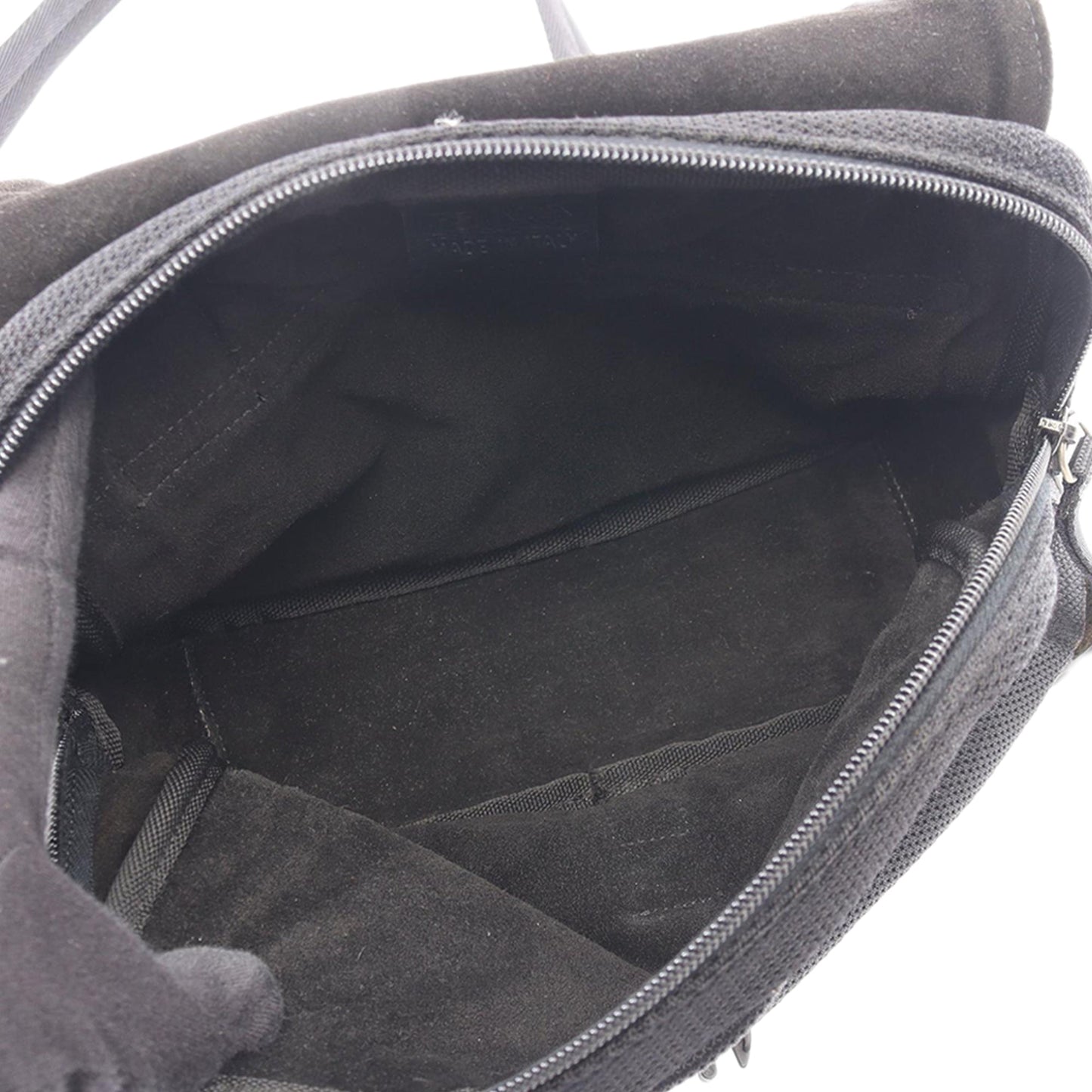 Prada Mesh Buckle Messenger Bag