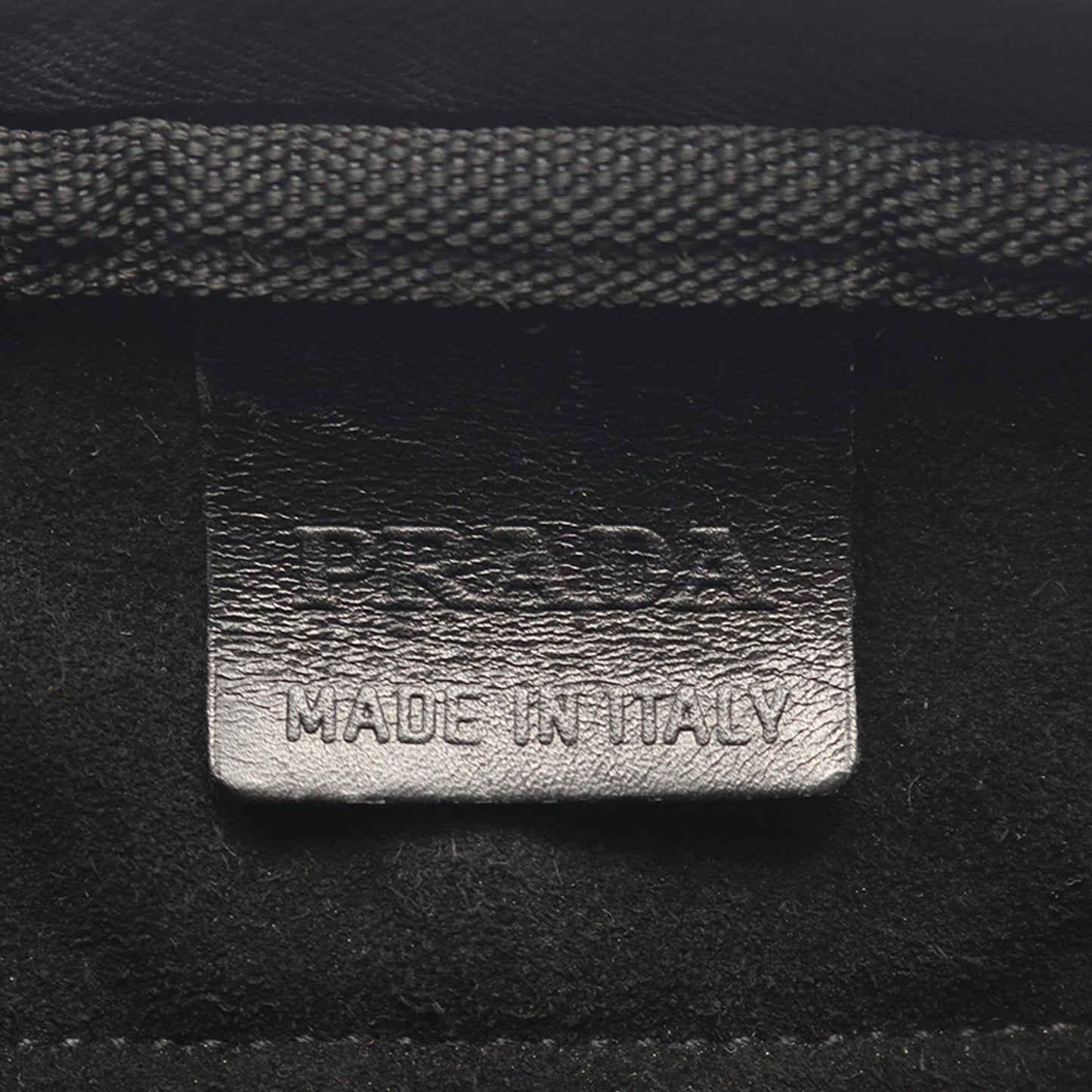 Prada Mesh Buckle Messenger Bag