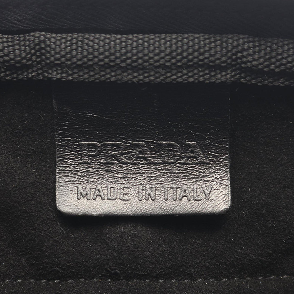 Prada Mesh Buckle Messenger Bag