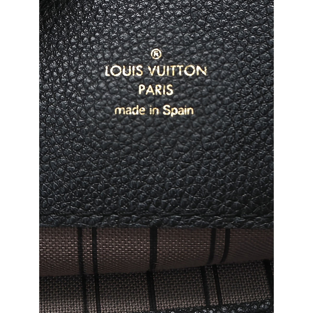 Louis Vuitton Monogram Empreinte Bagatelle — Black