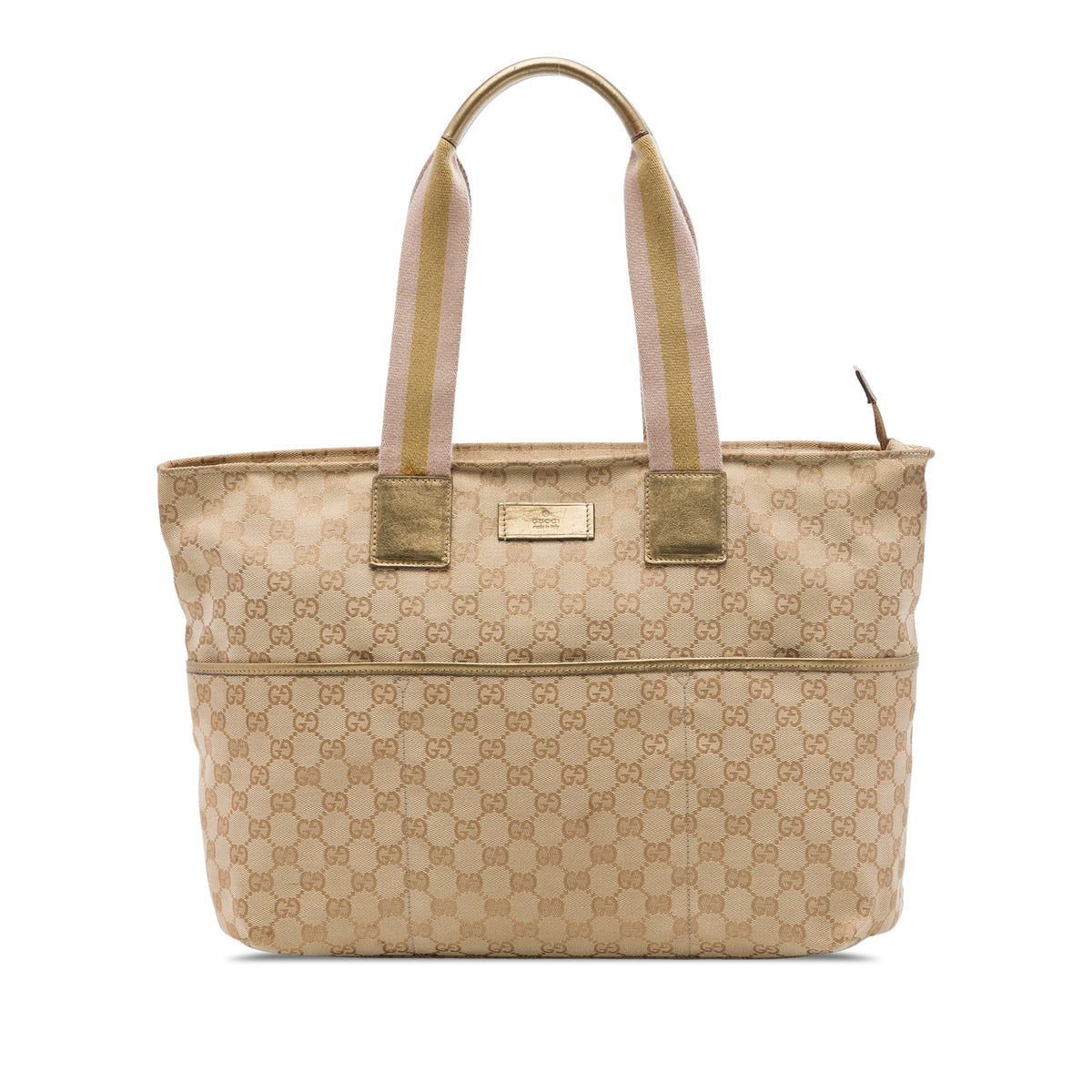 Gucci GG Canvas Web Tote
