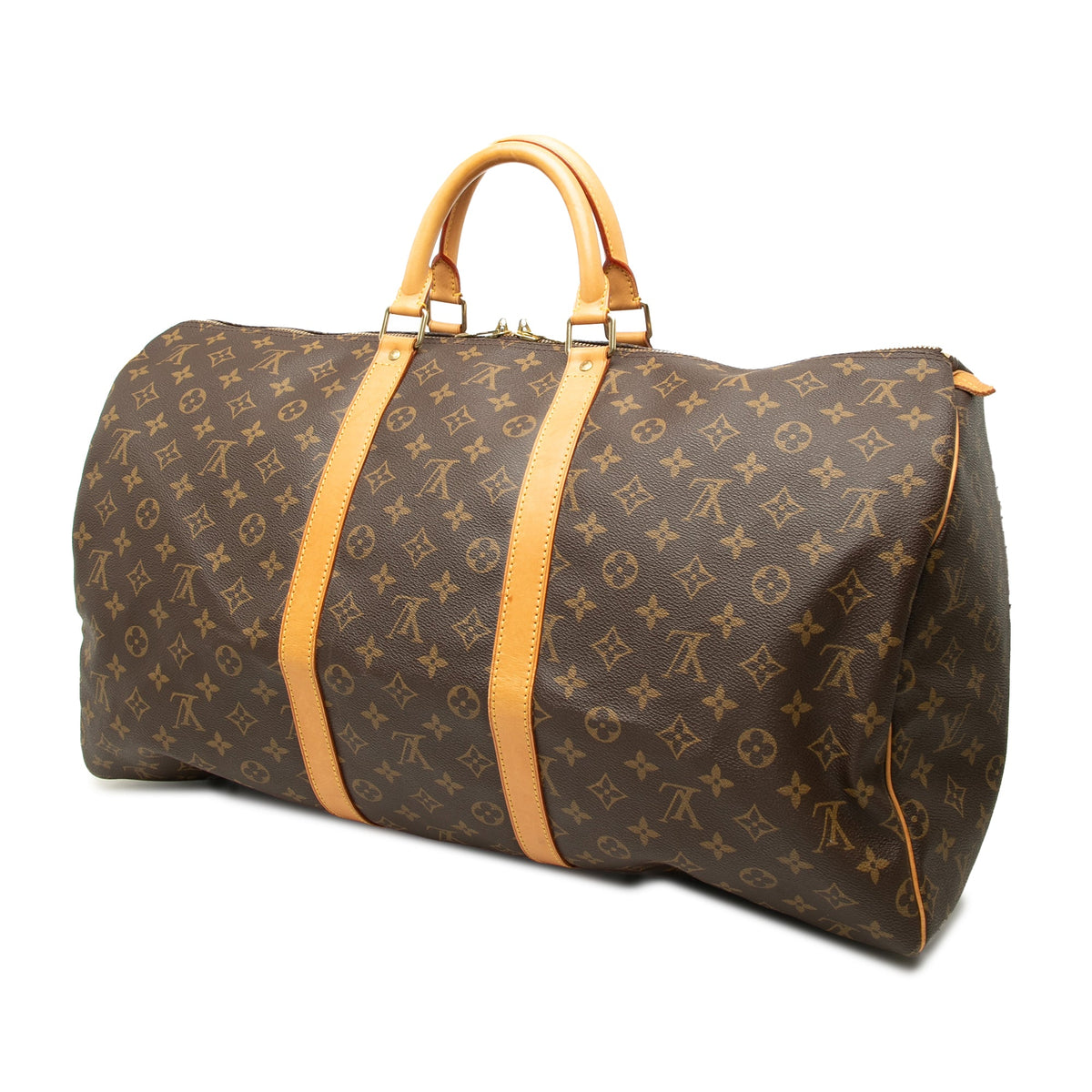Louis Vuitton Monogram Keepall 55 — Brown