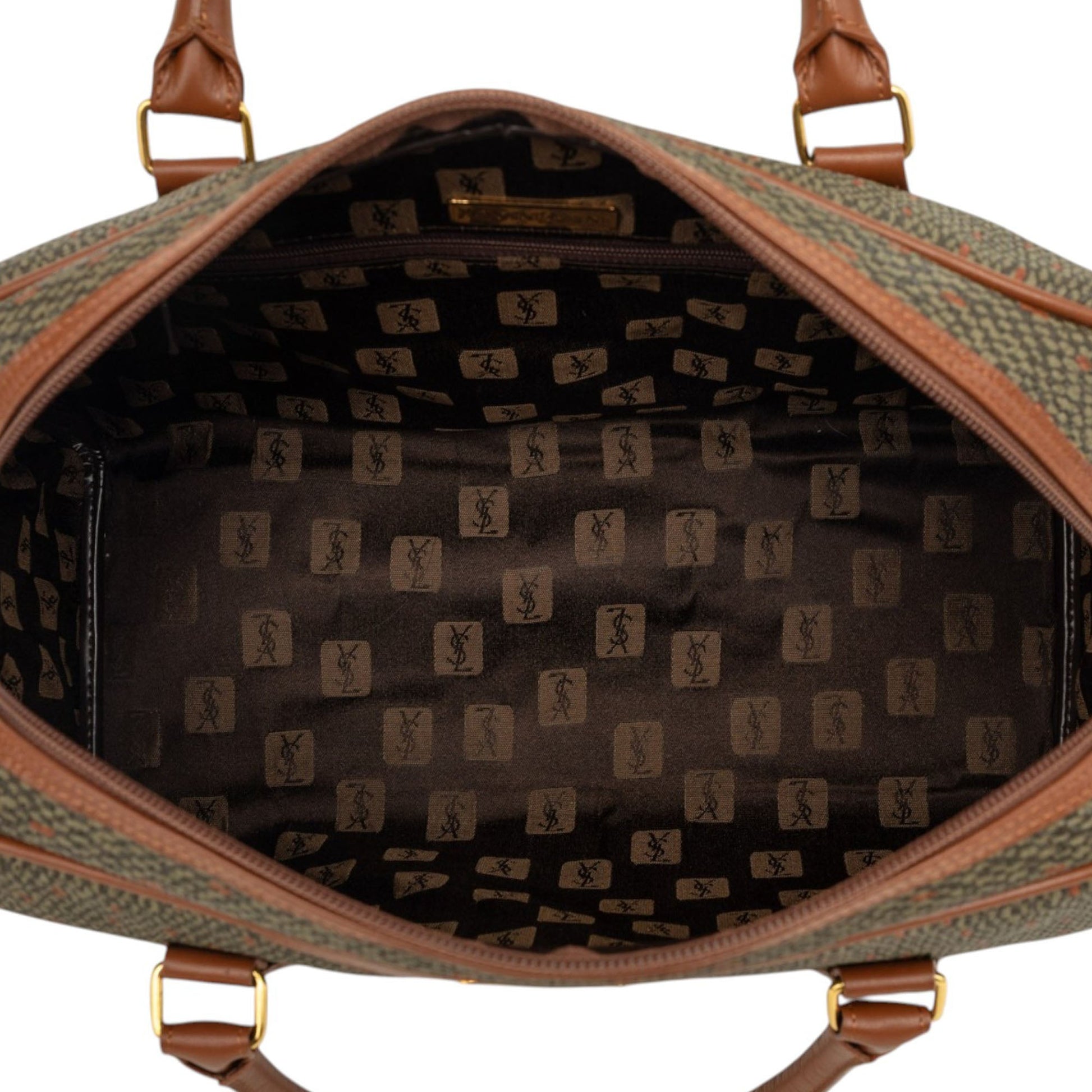 Saint Laurent PVC Boston Bag
