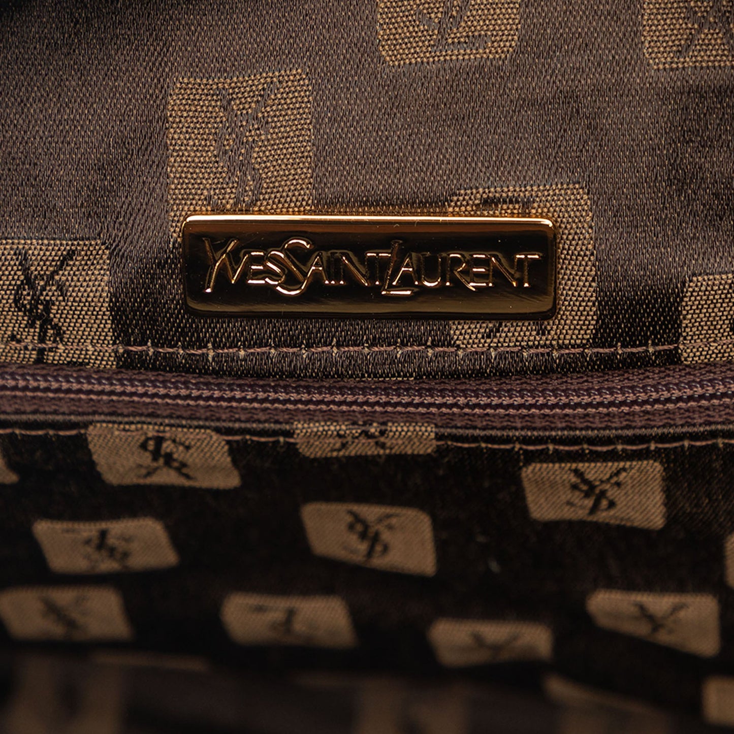 Saint Laurent PVC Boston Bag