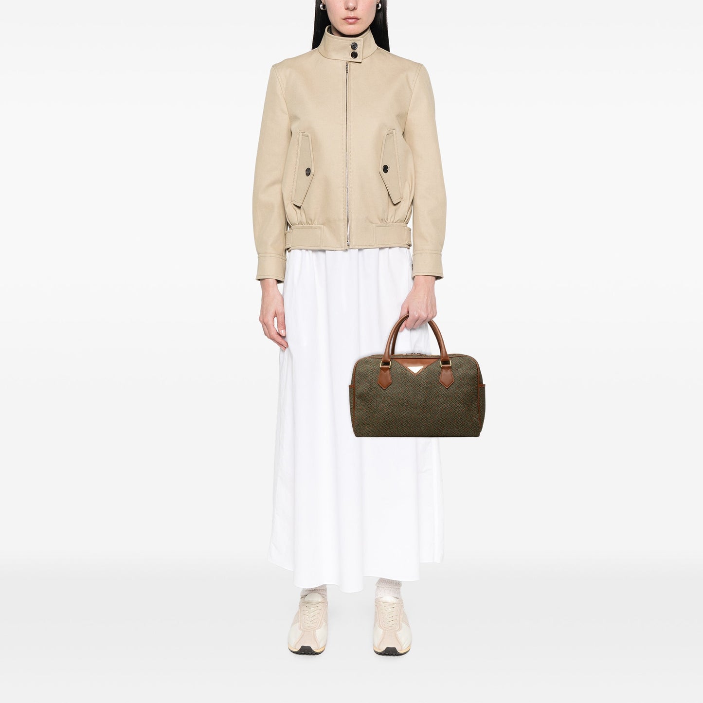 Saint Laurent PVC Boston Bag