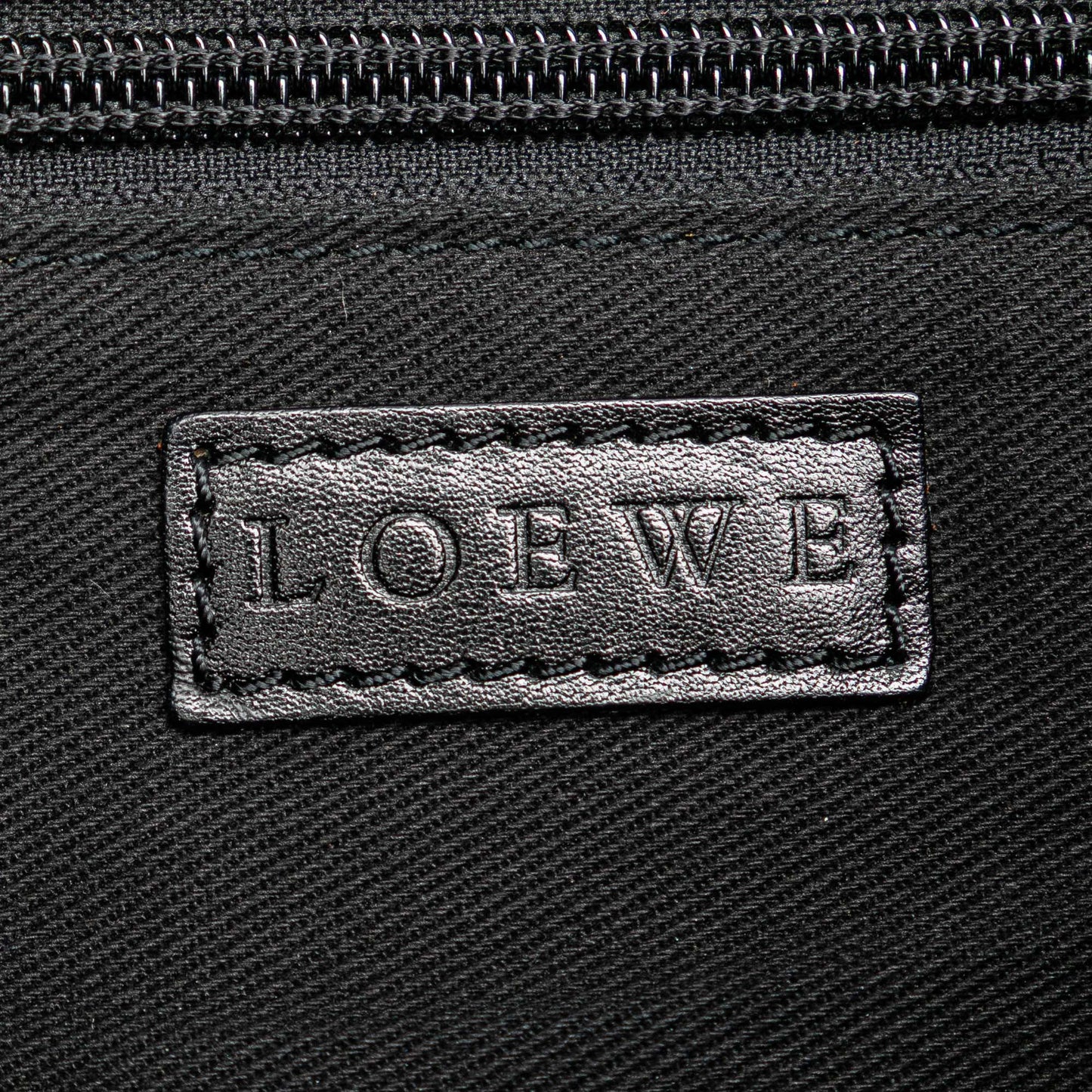 LOEWE Anagram Canvas Messenger Bag