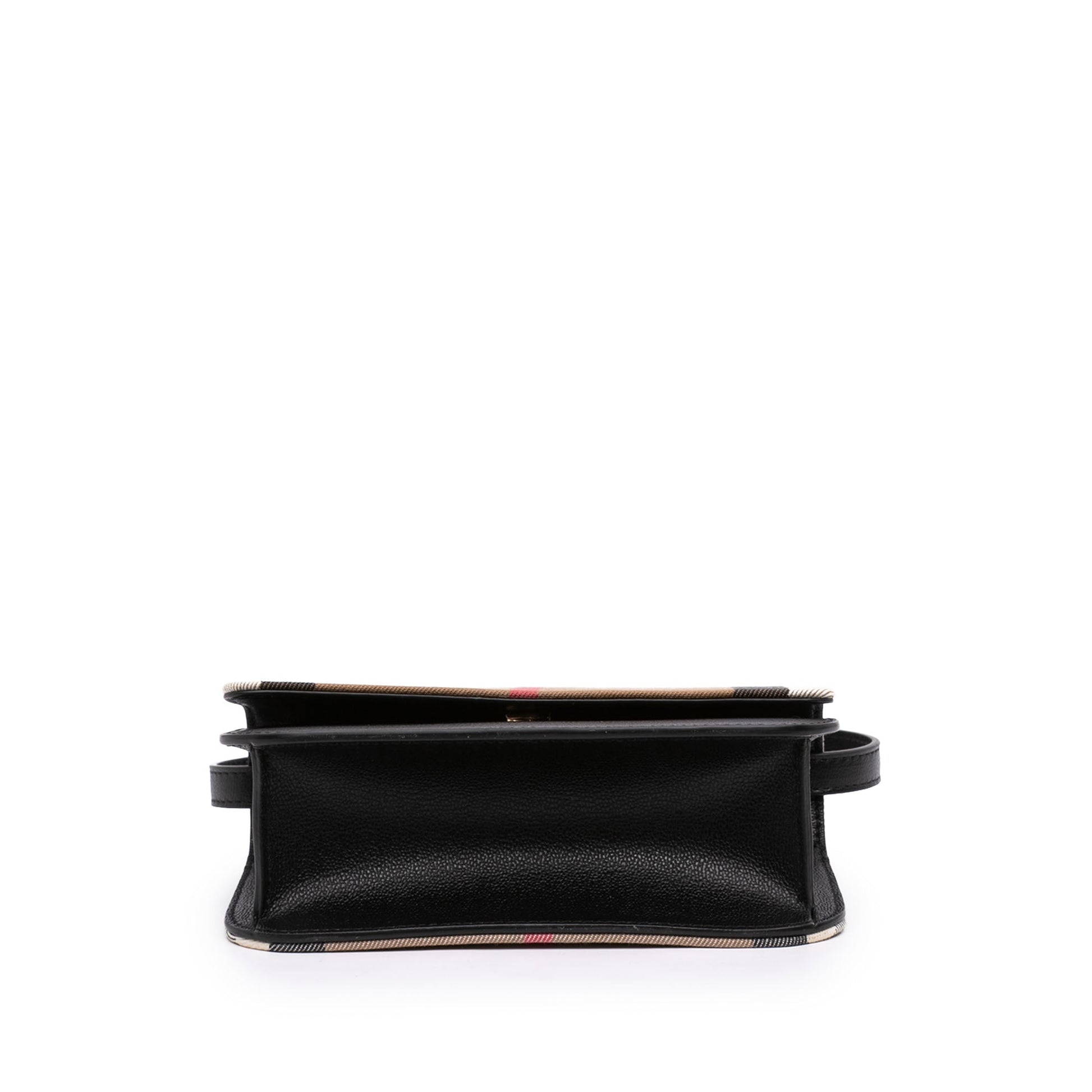 Burberry House Check Canvas and Leather Madison Crossbody