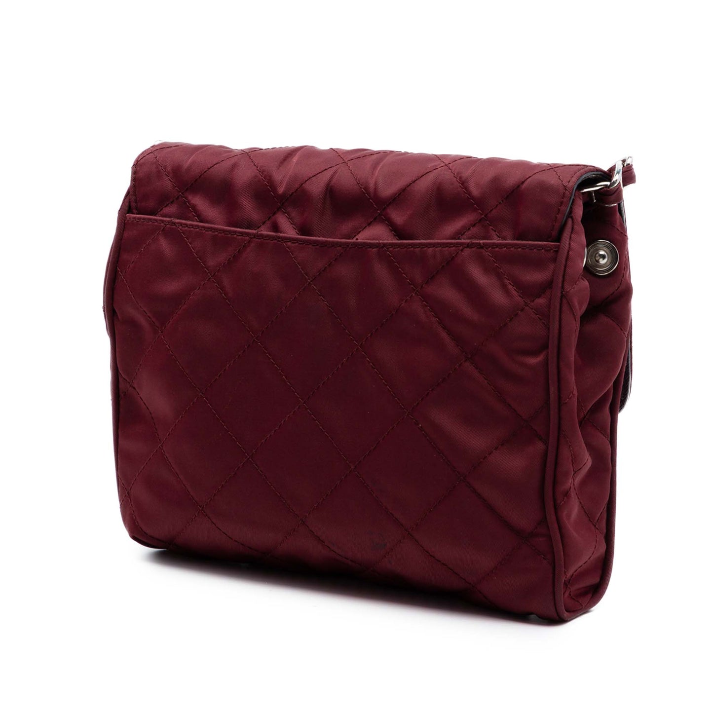 Prada Impuntu Tessuto Chain Crossbody
