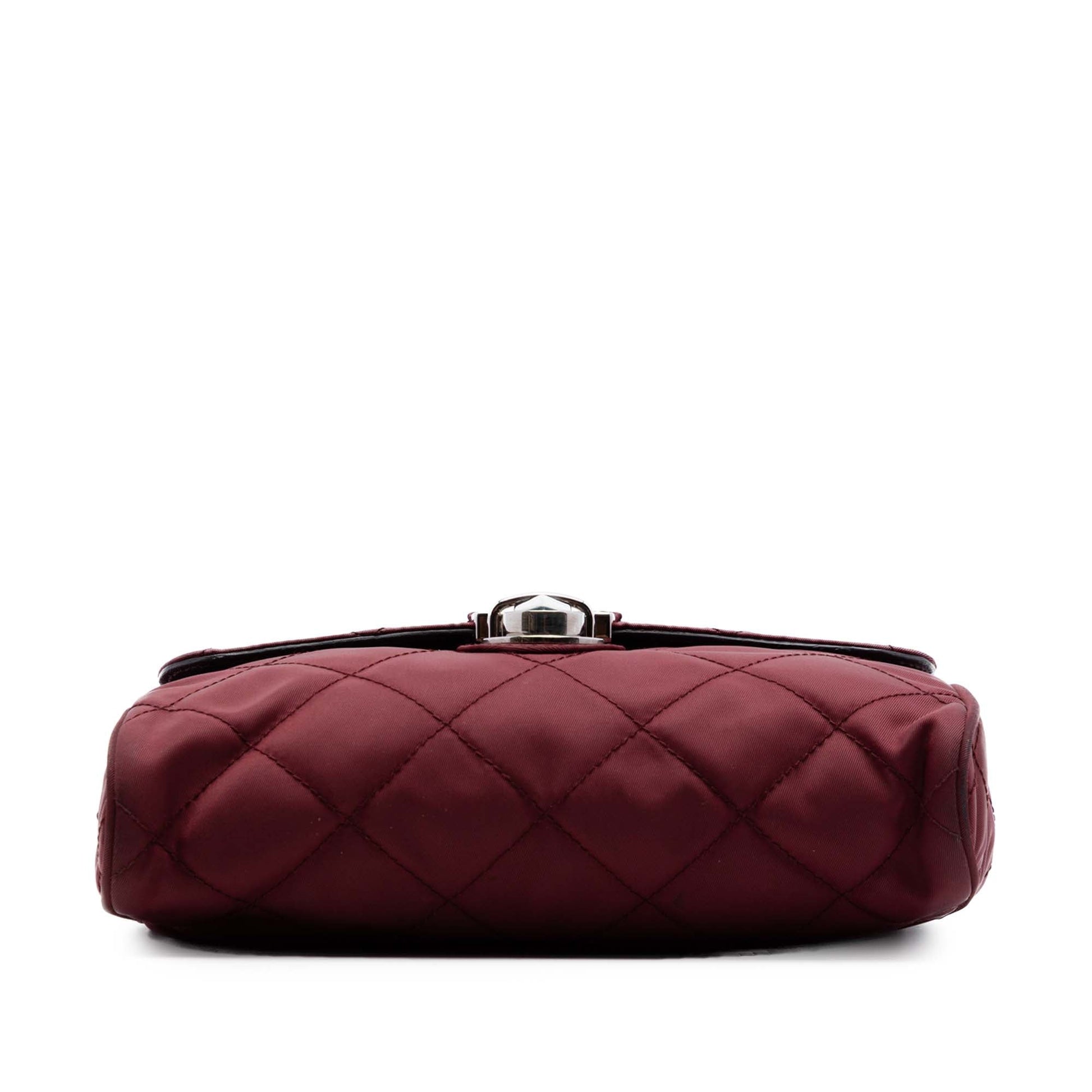 Prada Impuntu Tessuto Chain Crossbody
