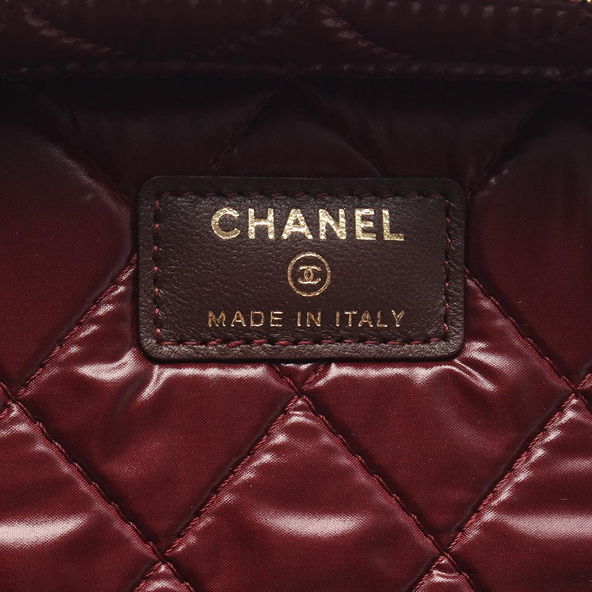 Chanel Medium CC Quilted Lambskin Vanity Case