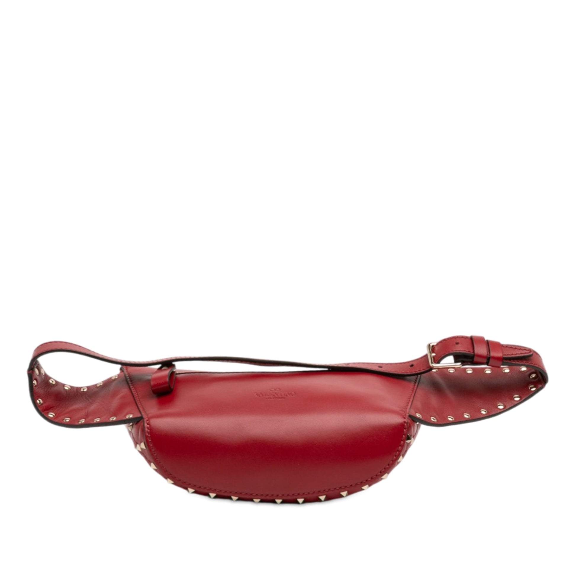Nappa Rockstud Spike Belt Bag