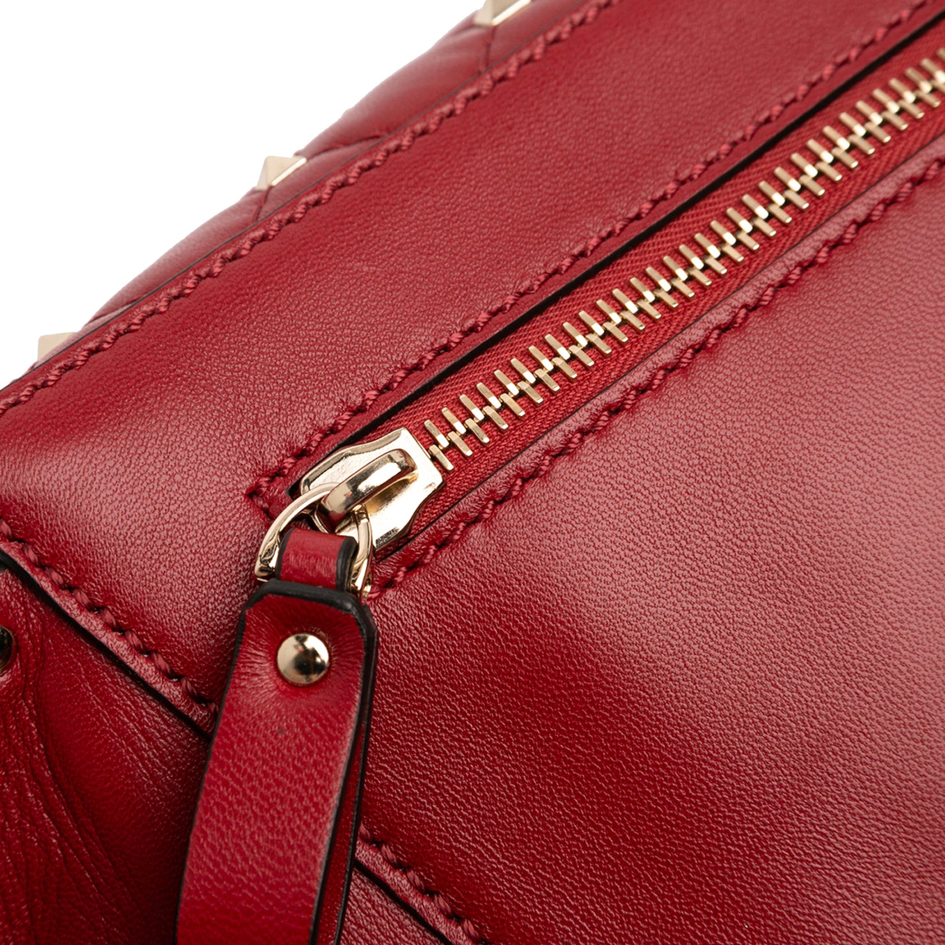 Nappa Rockstud Spike Belt Bag