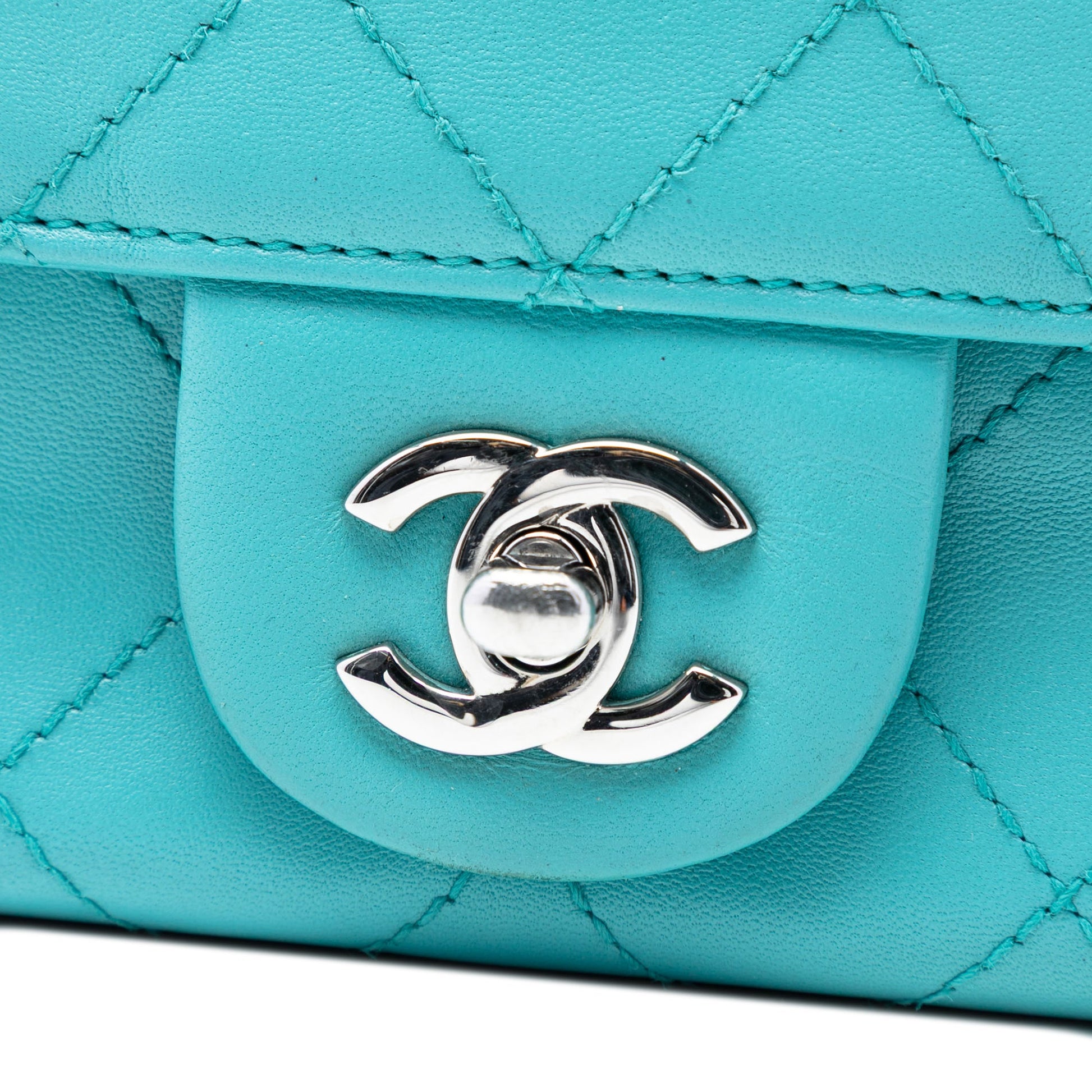 Chanel CC Quilted Calfskin Double Flap