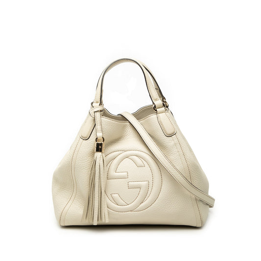 Gucci Small Leather Soho Satchel