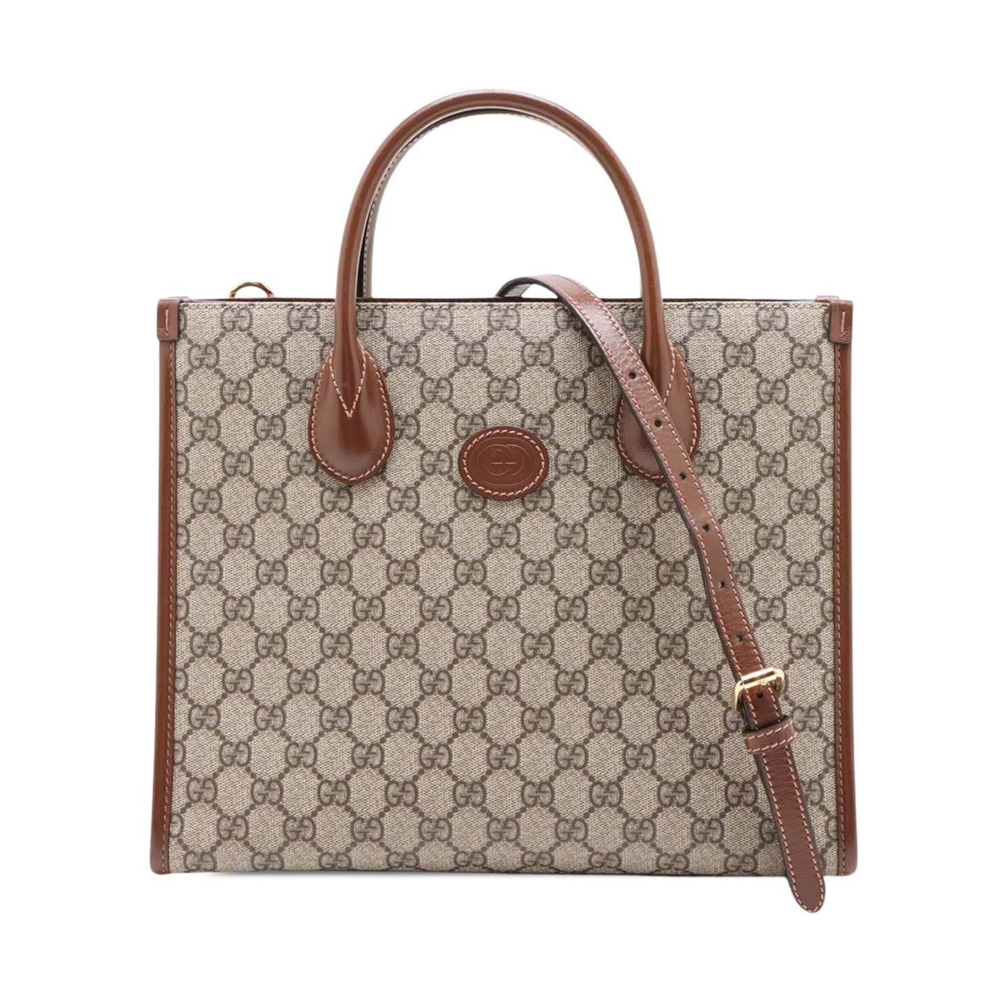 Gucci Small GG Supreme Interlocking G Tote
