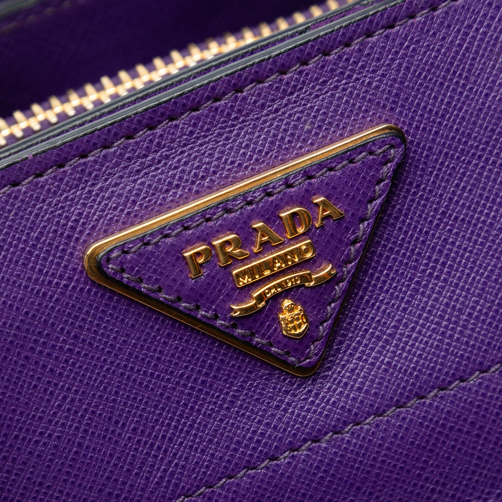 Prada Saffiano Soft Triple Pocket Tote
