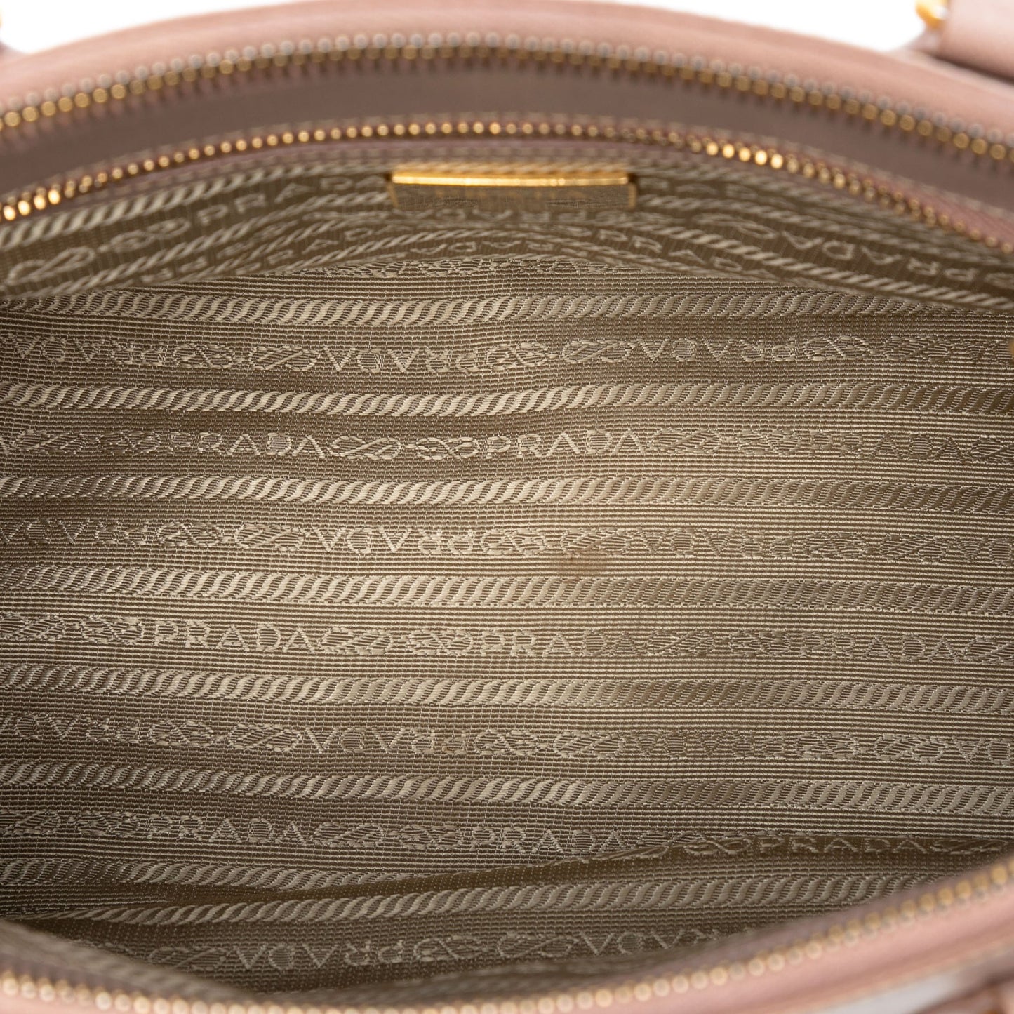 Prada Small Saffiano Lux Galleria Double Zip Satchel