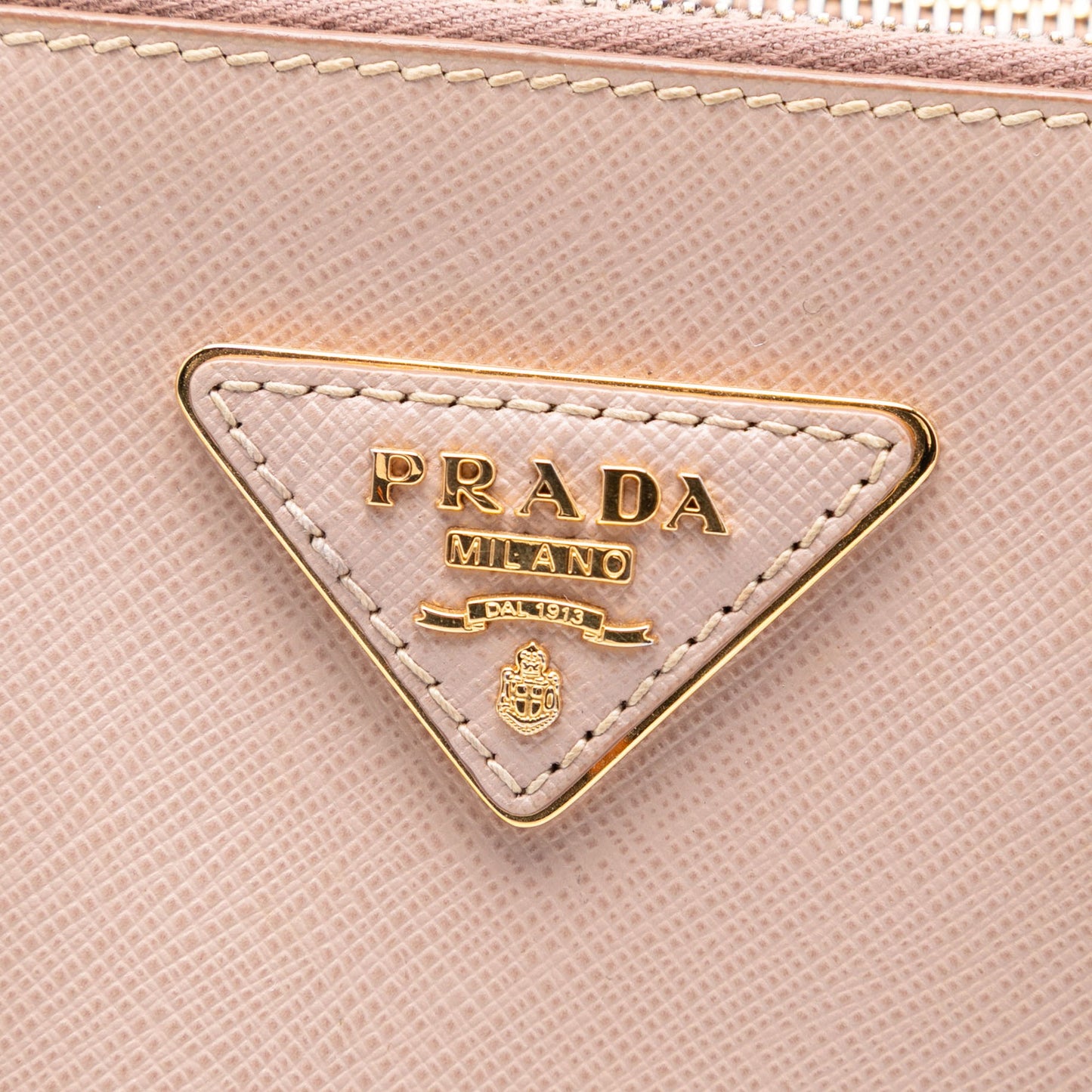 Prada Small Saffiano Lux Galleria Double Zip Satchel