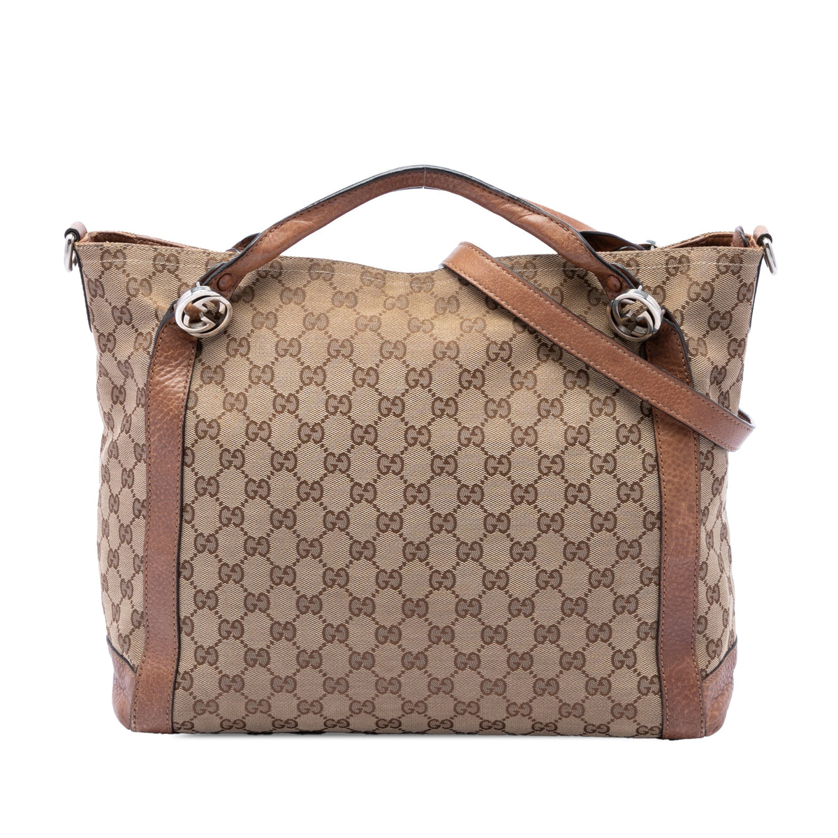 Gucci Medium GG Canvas Miss GG Satchel